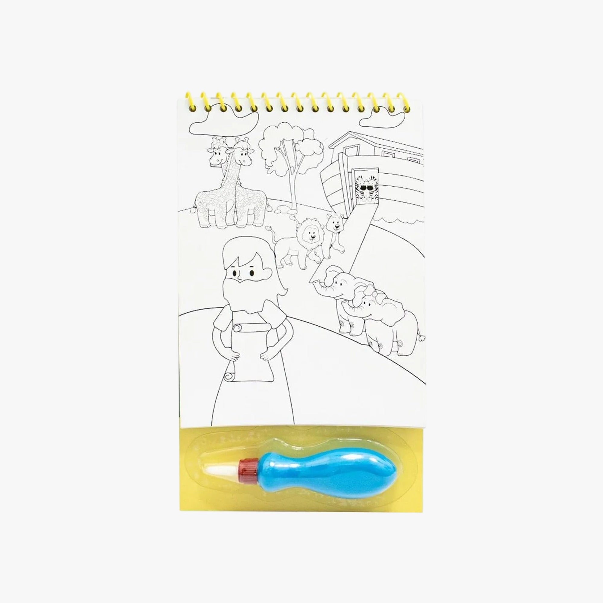 Livro Infantil Aquabook Com Atividade Arca de Nóe
