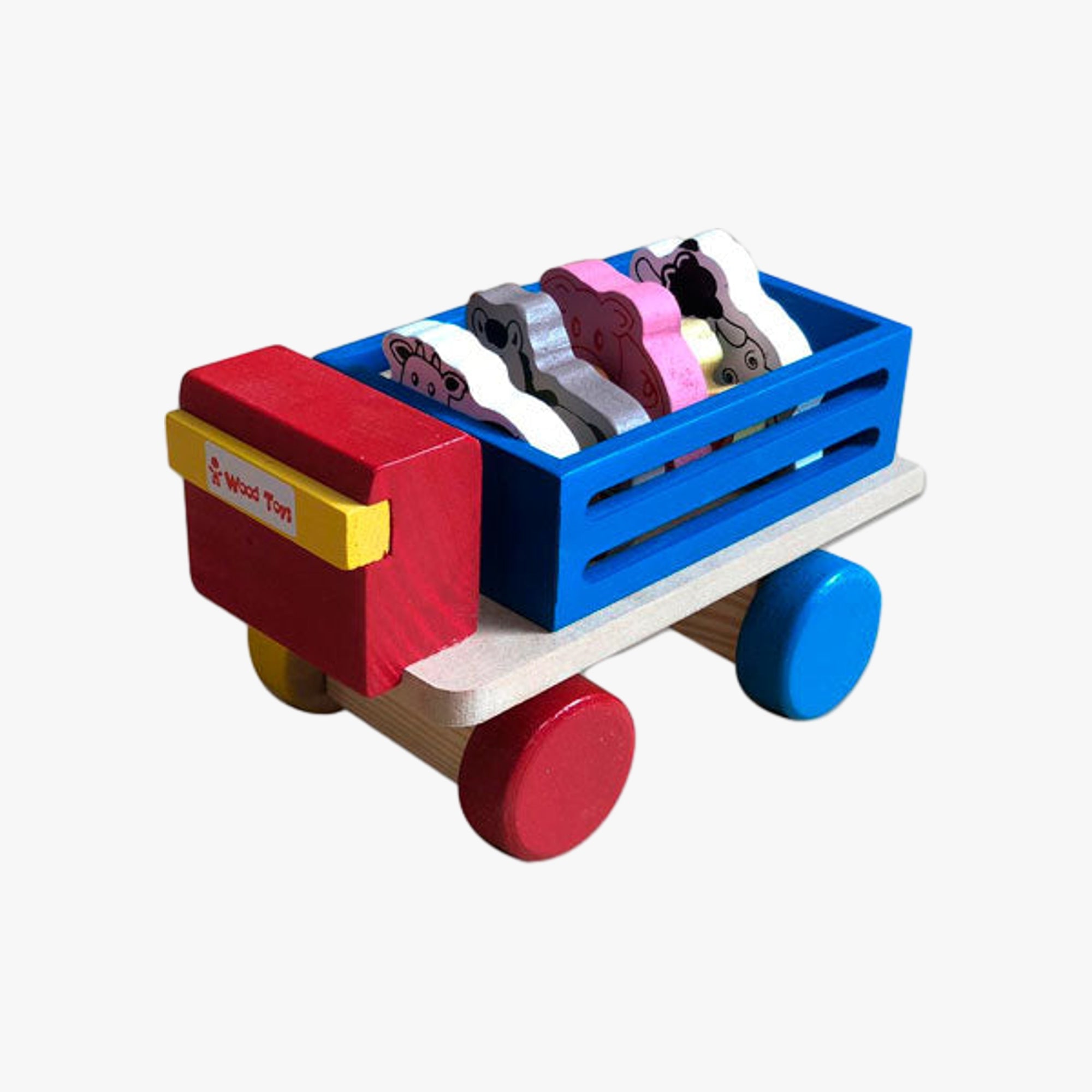 Caminhão Fazendinha em Madeira Wood Toys