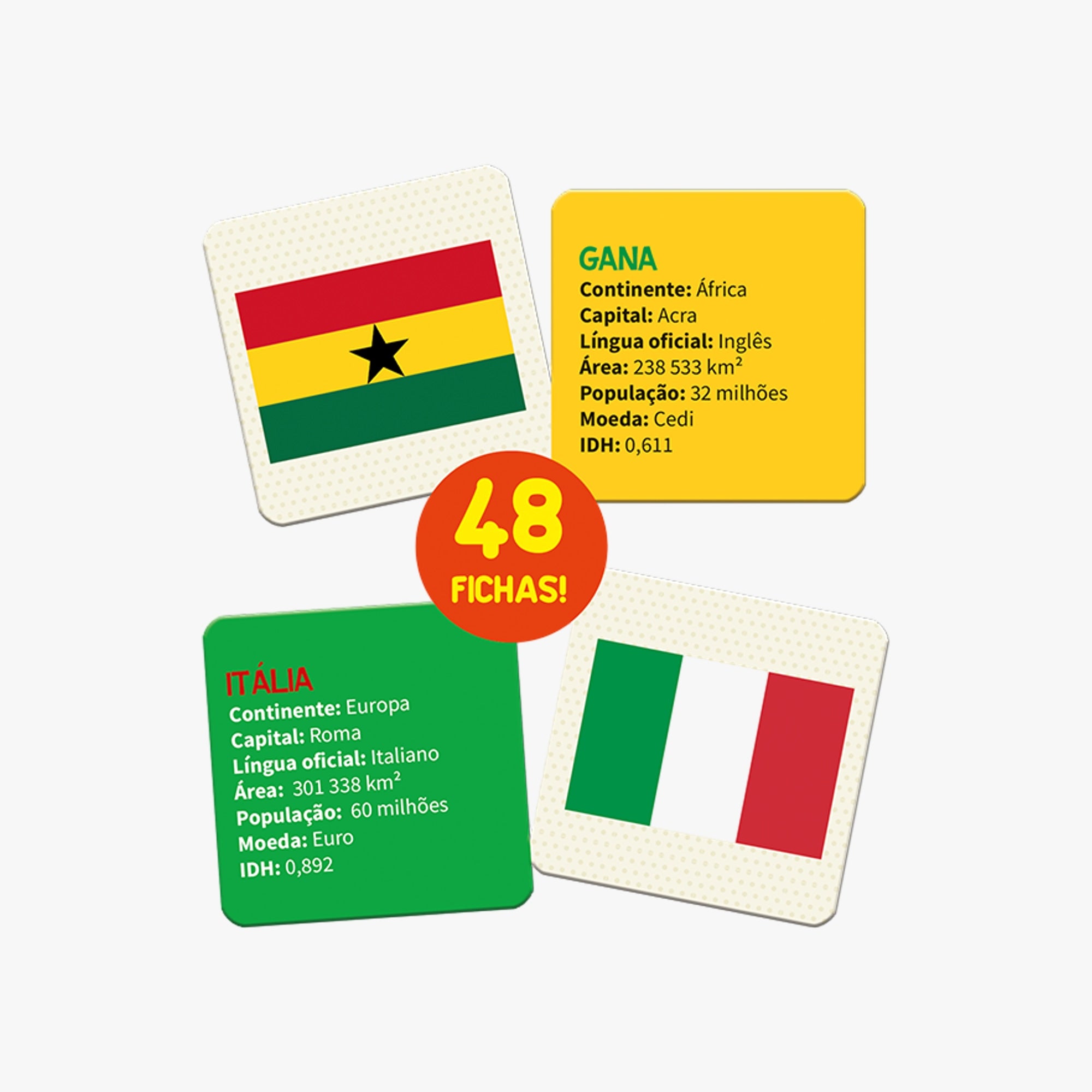 Jogo Educativo Países e Suas Bandeiras
