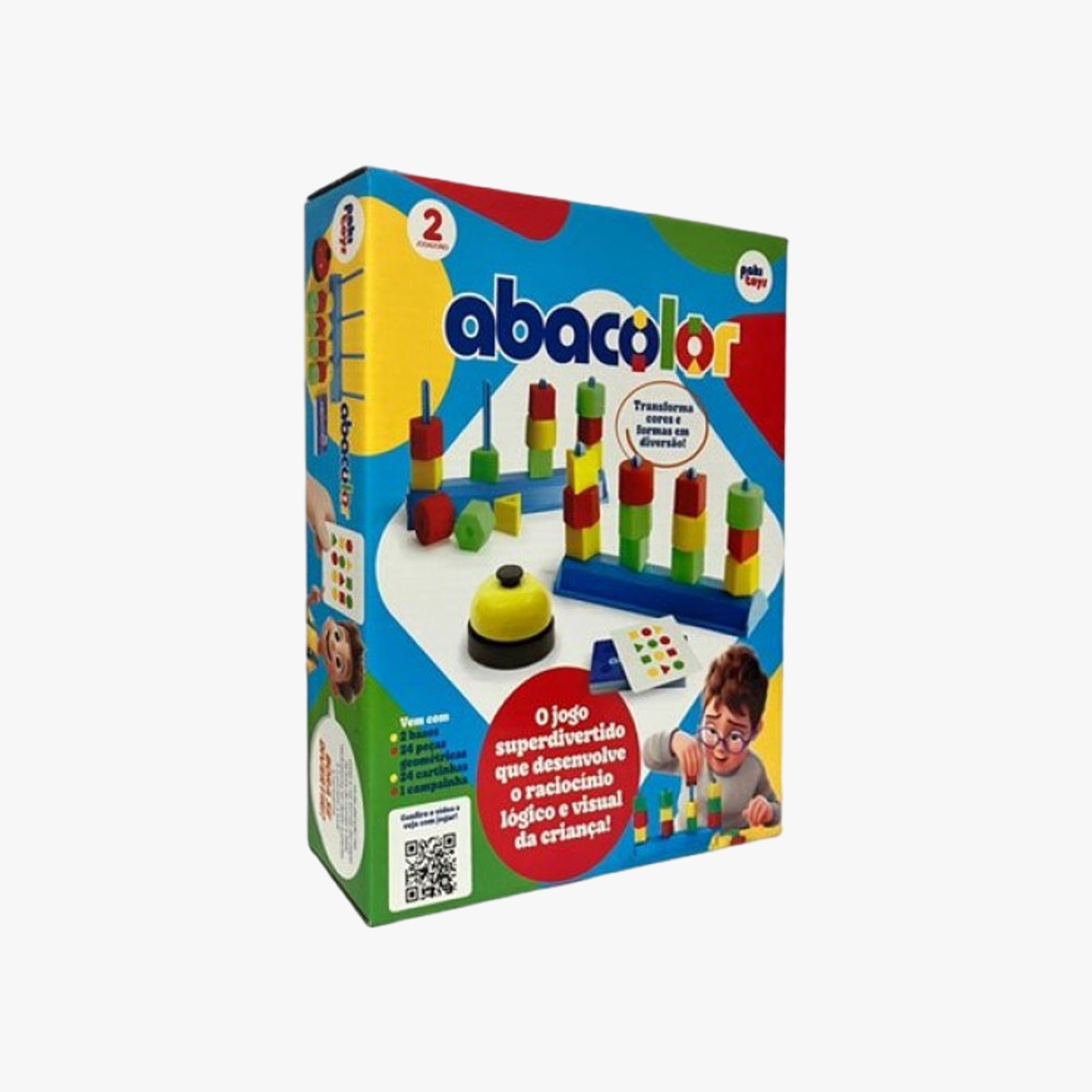 Jogo Educativo Abacolor - Abaco das cores