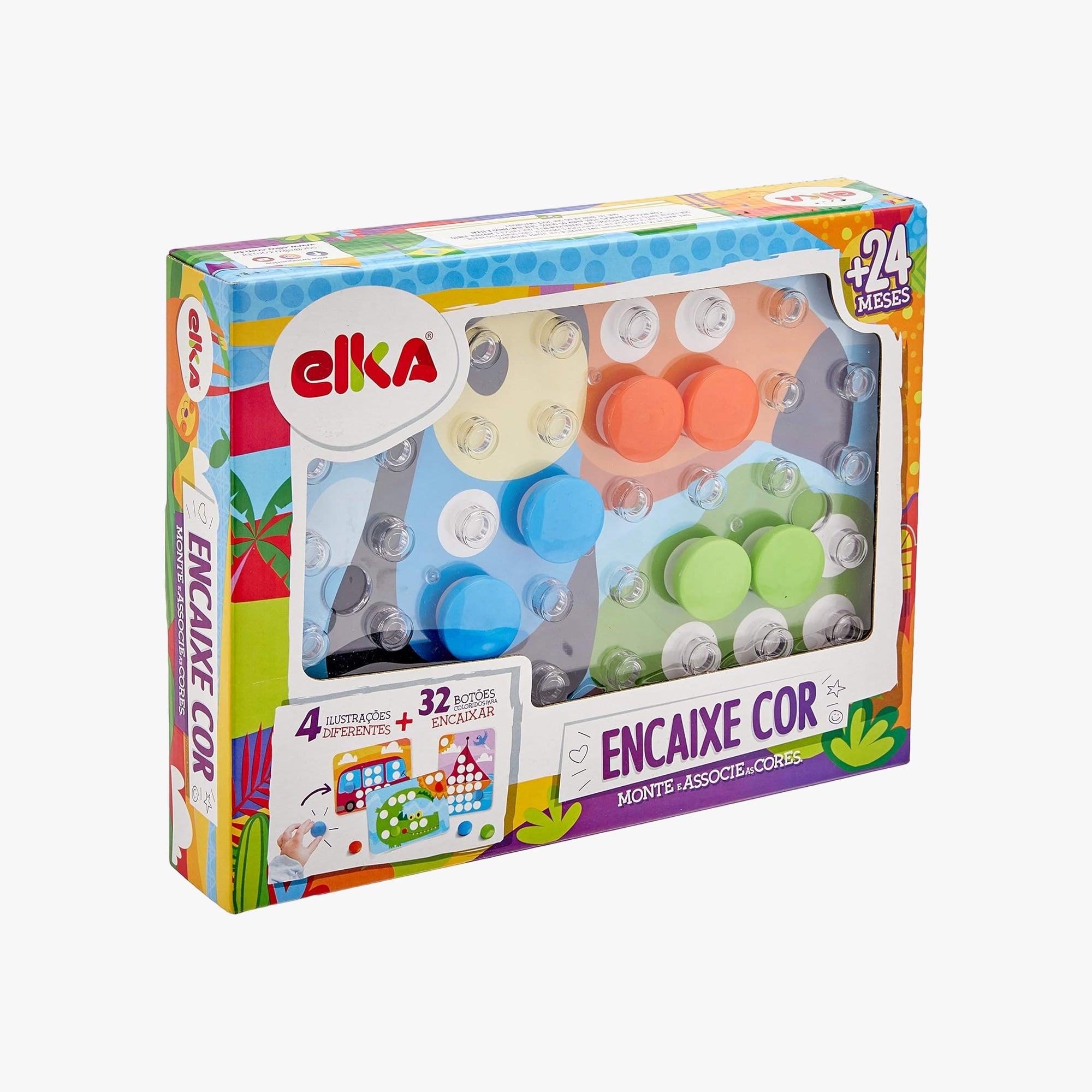 Jogo Educativo Encaixe Cor