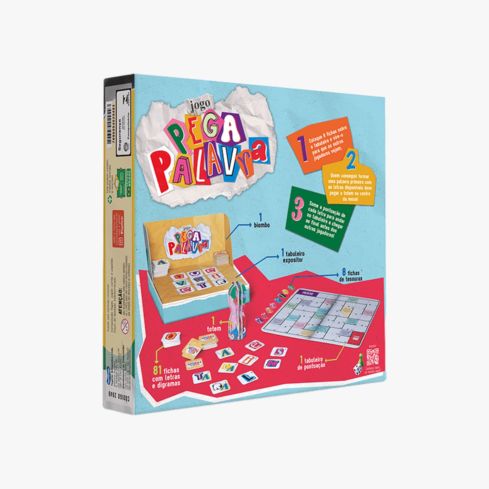 Jogo de Ação Pega Palavra Toyster