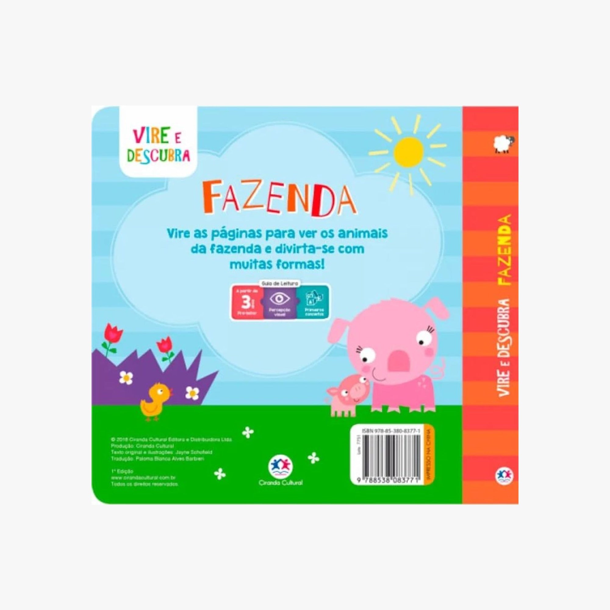 Livro Vire e Descubra Fazenda