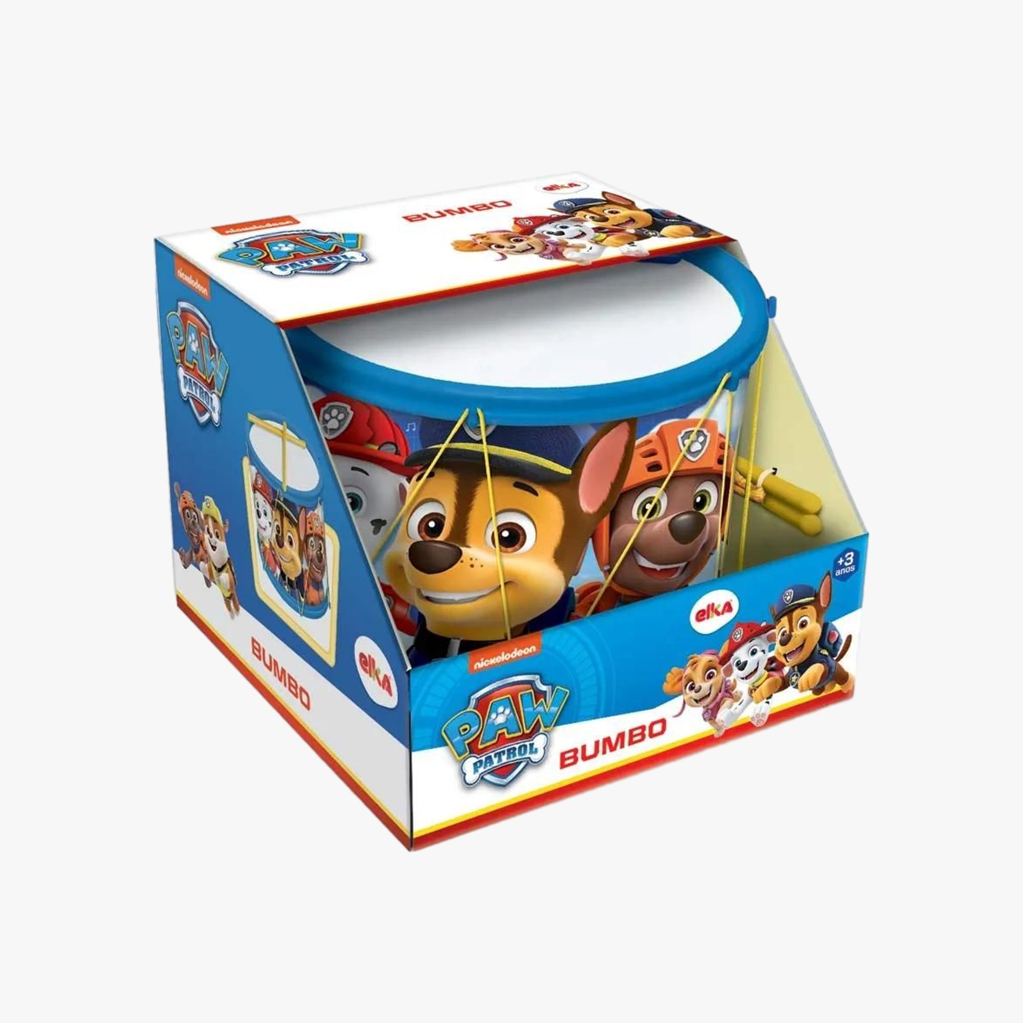 Instrumento Musical Bumbo Patrulha Canina