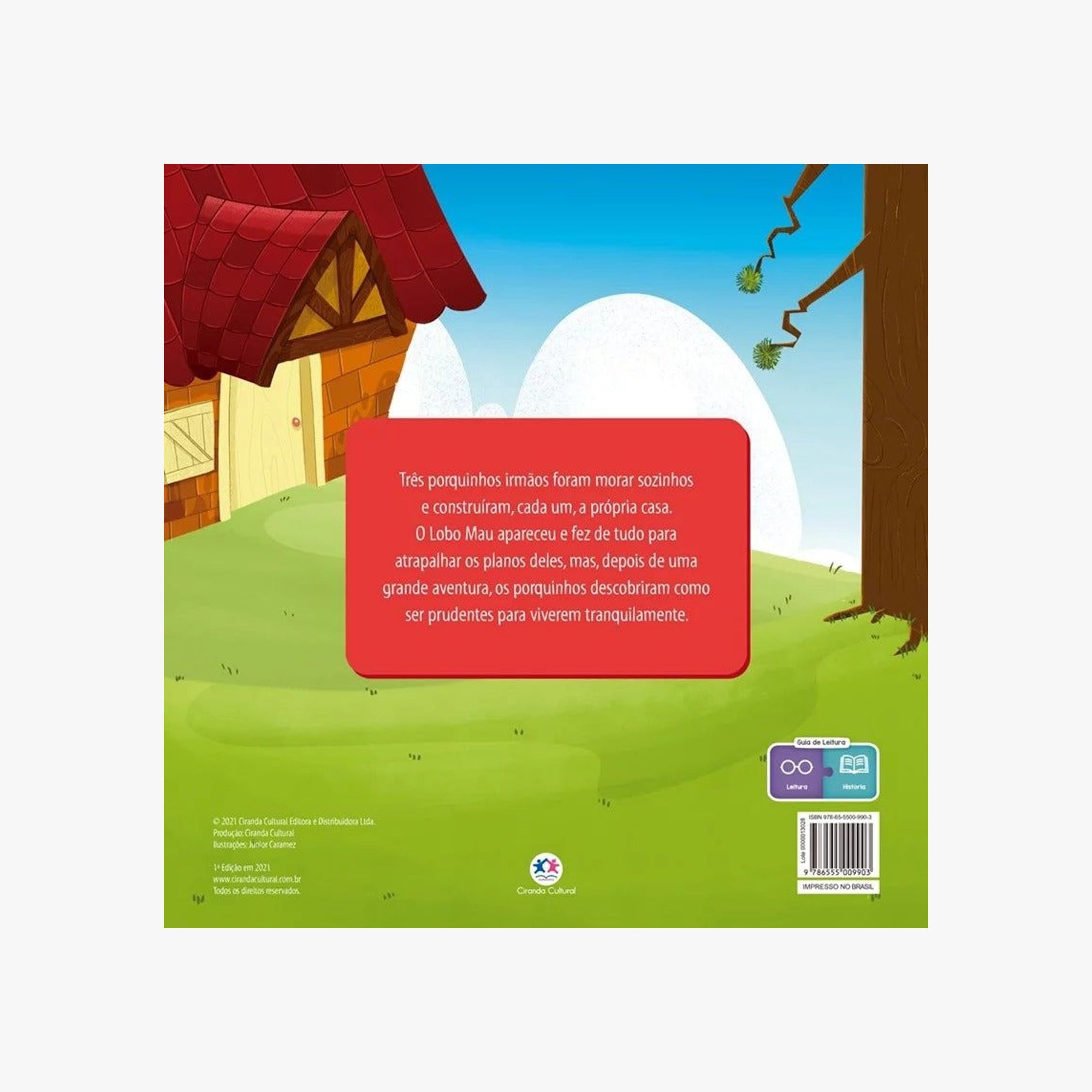 Livro Infantil Os Três Porquinhos
