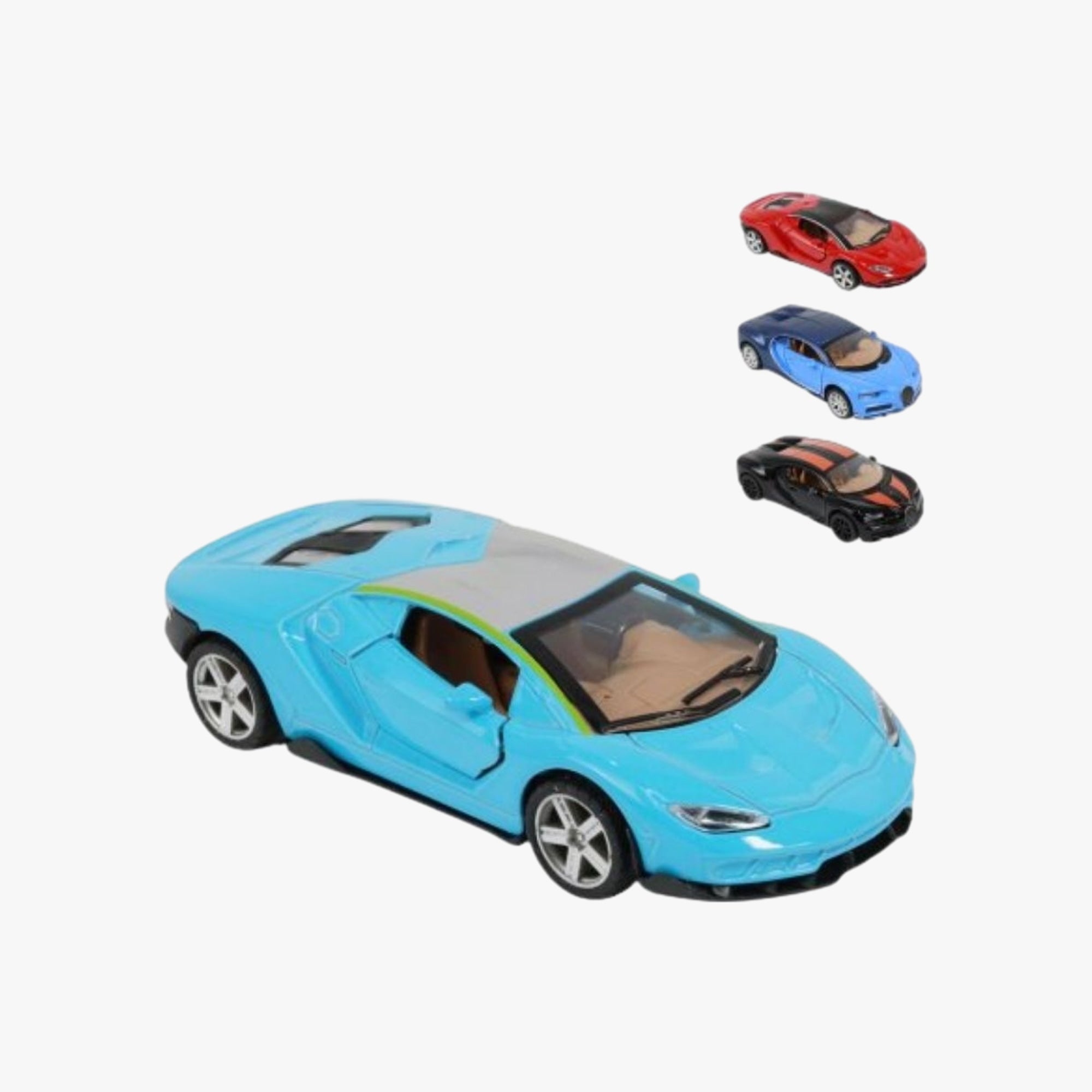 Carrinho de Fricção Metal Esportivo Sortidos