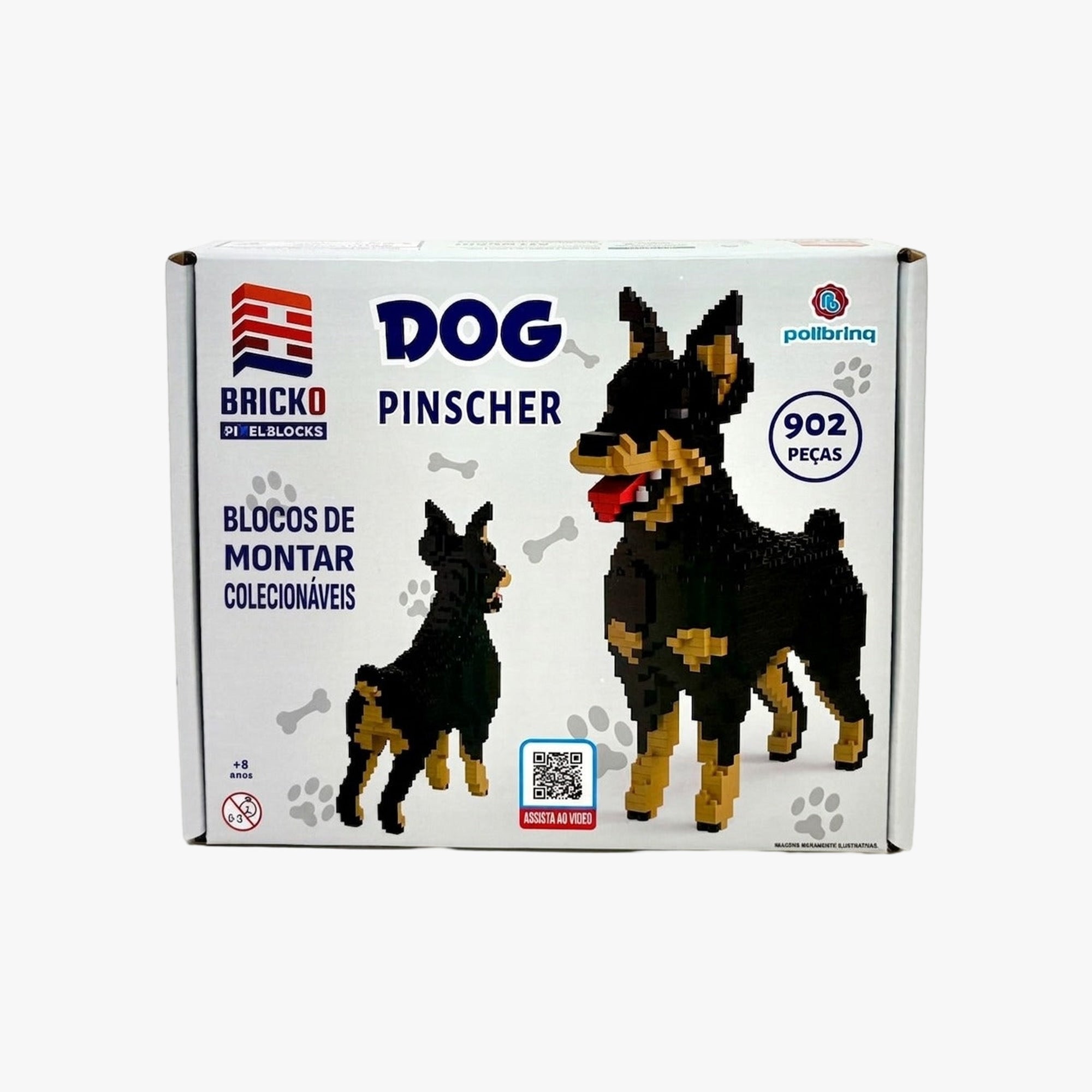 Blocos de Montar Dog Pinscher 902 peças