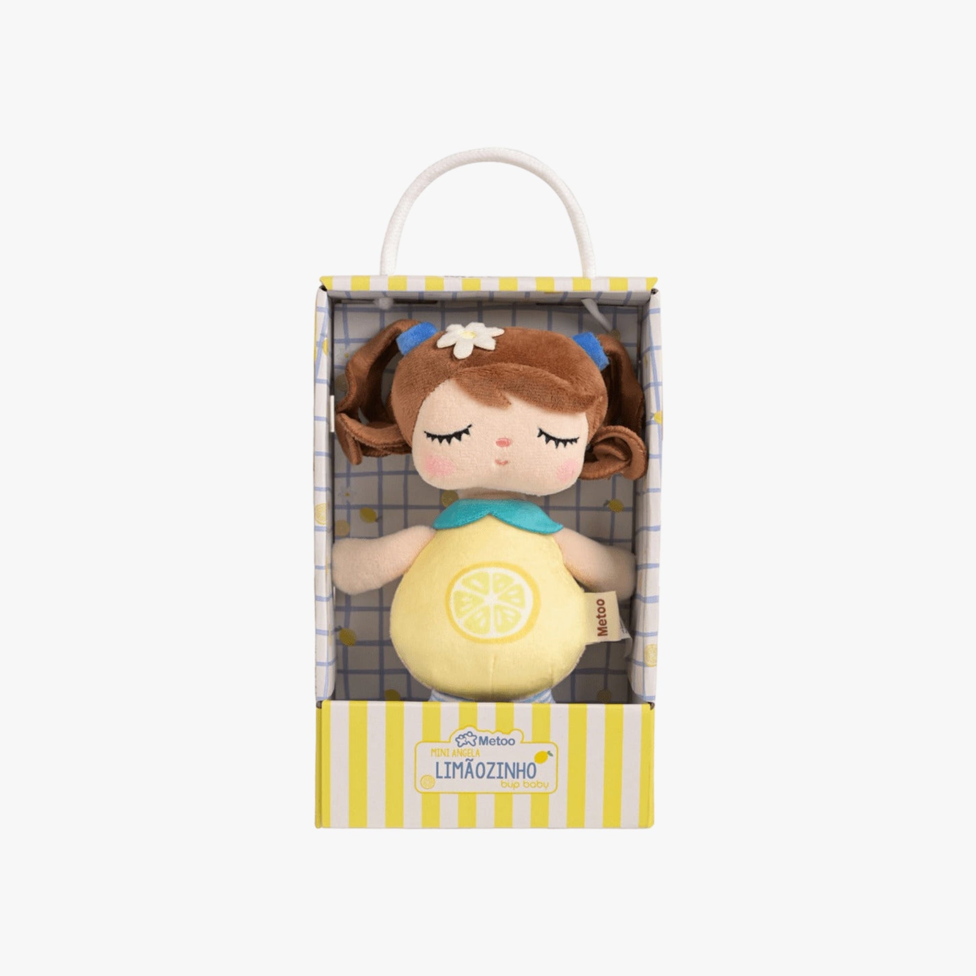 Mini Boneca Infantil de Pano Frutinha Limãozinho