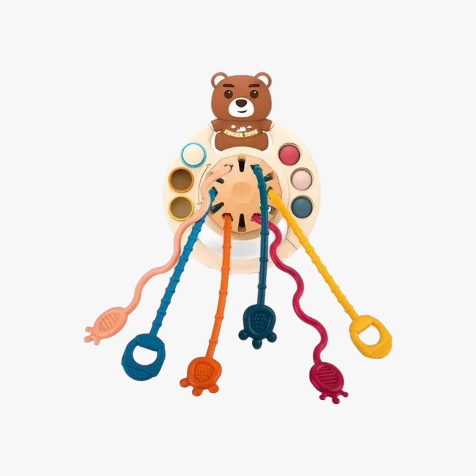 Brinquedo Mordedor Montessori Sensorial Urso