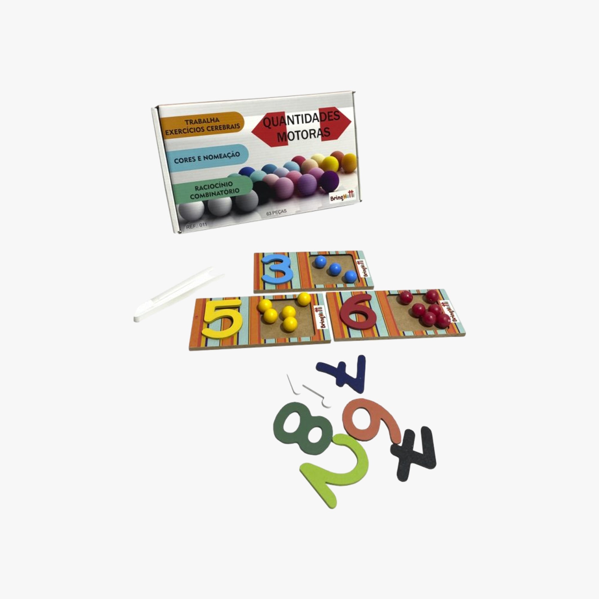 Jogo Educativo Quantidades Motoras