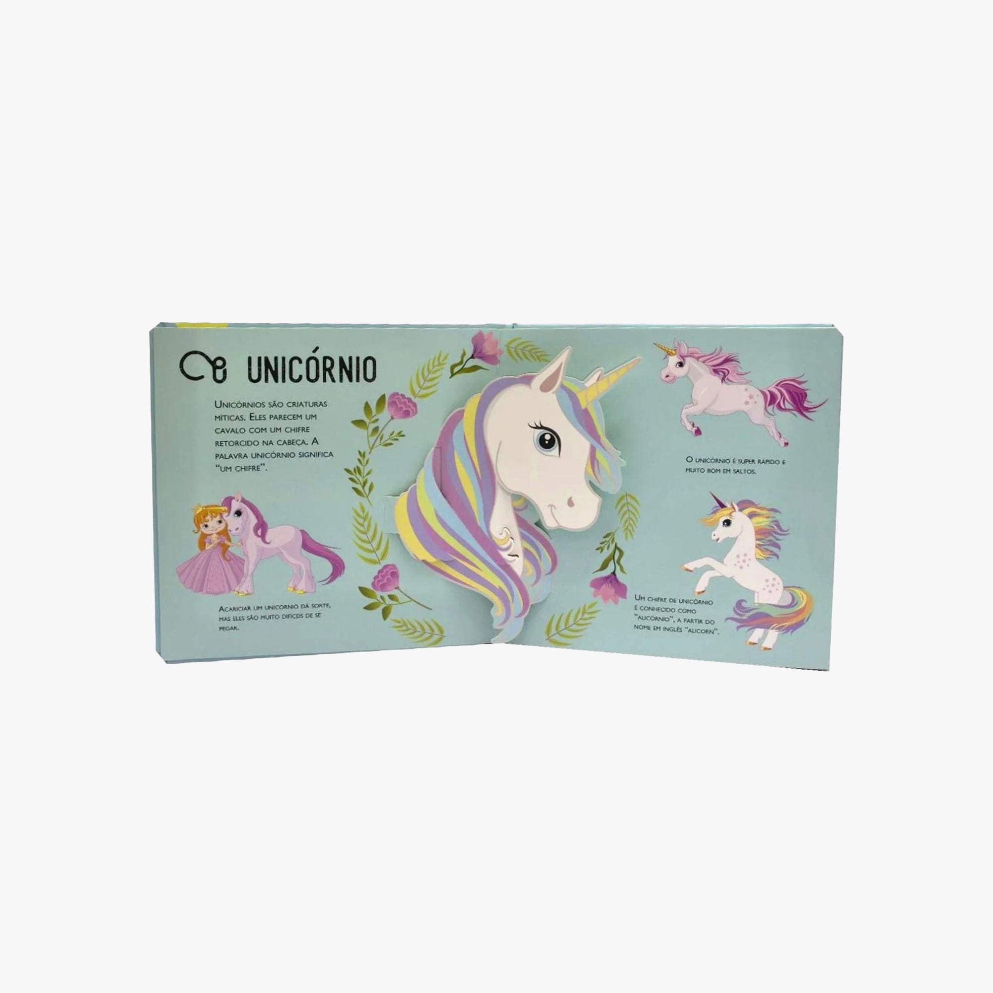 Livro Infantil Unícornio Pop Ups