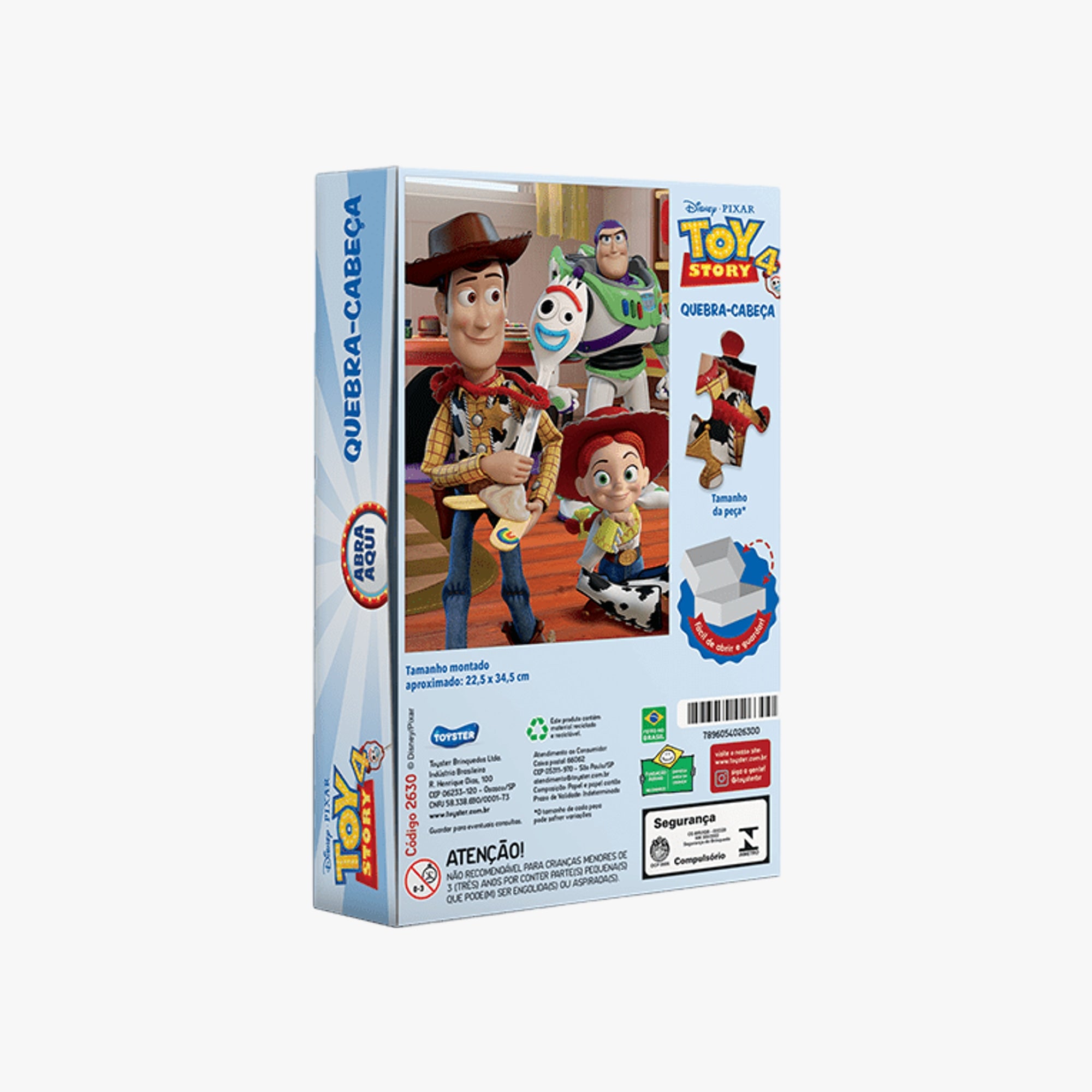 Quebra-Cabeça Toy Story 100 Peças Toyster
