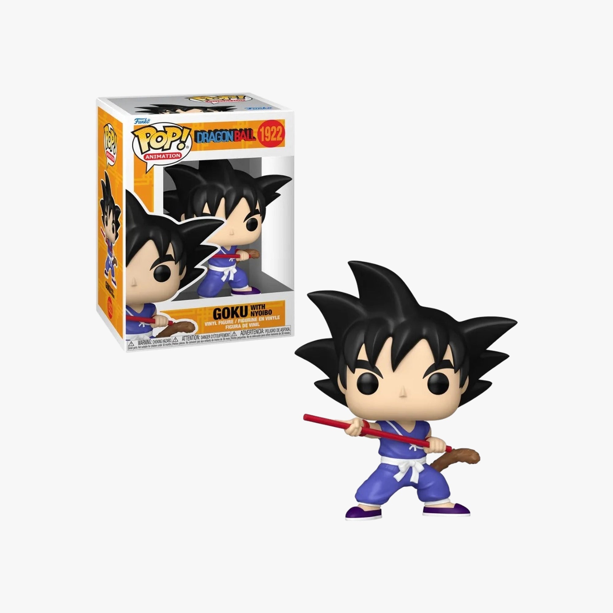 Boneco Funko Pop! Dragon Ball - Goku com Nyoibou