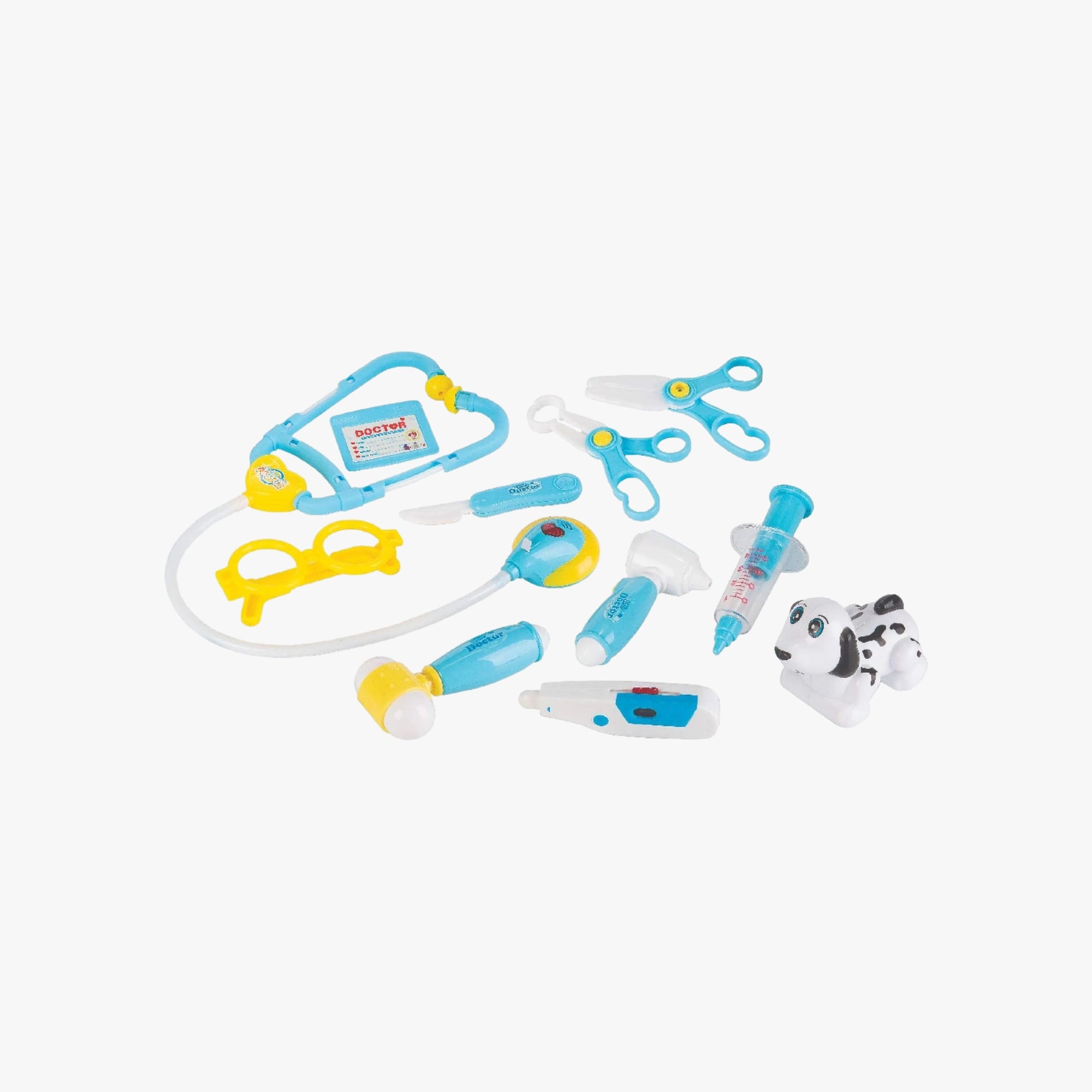Brinquedo Infantil Kit Veterinário Azul