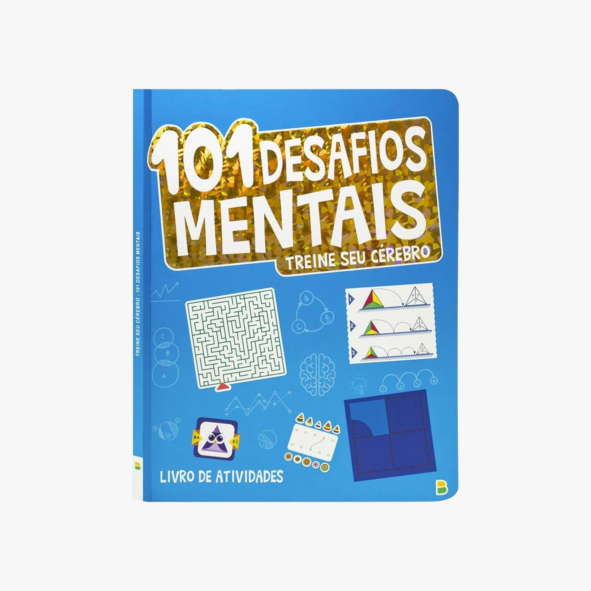 Livro Treinando seu Cérebro - 101 Desafios Mentais