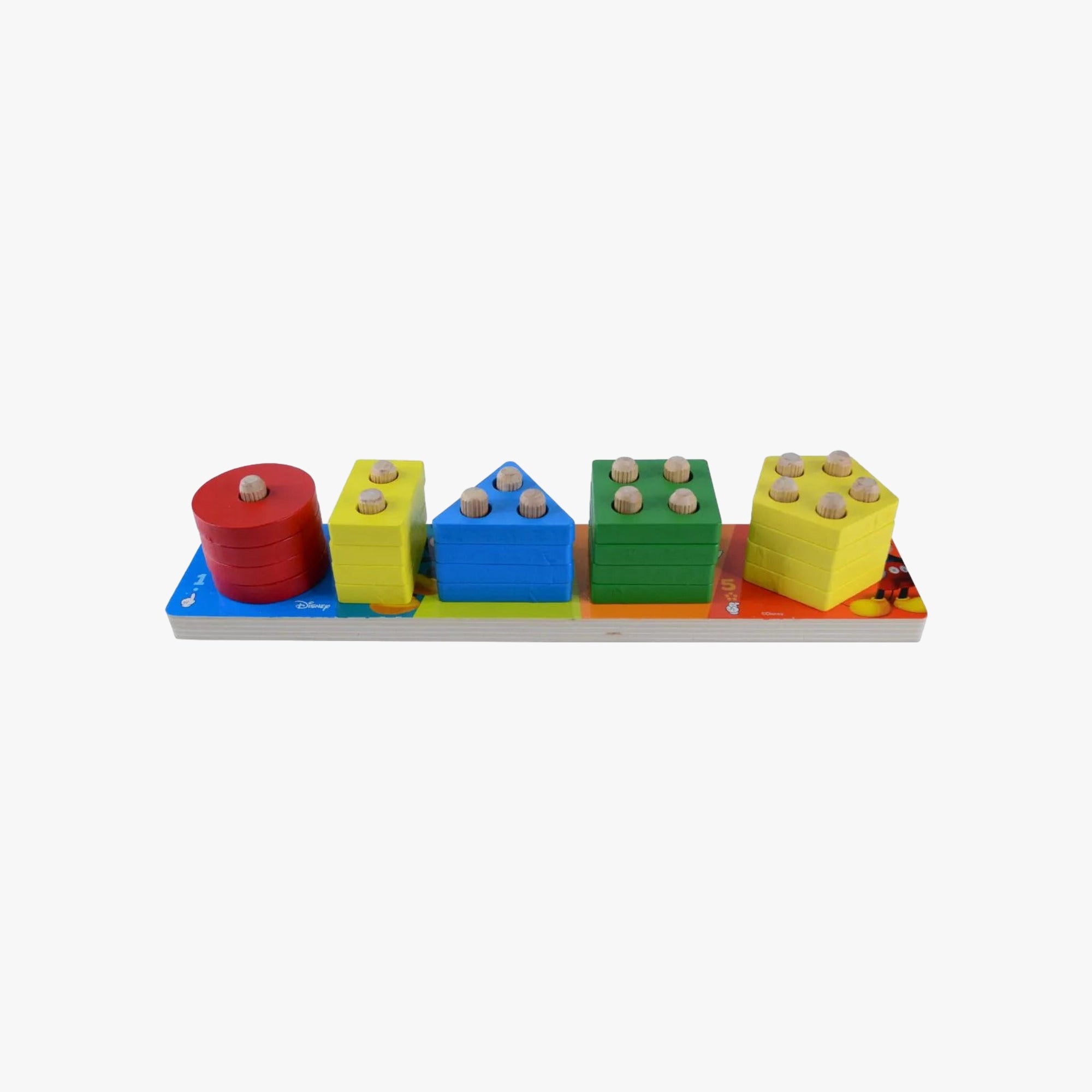 Brinquedo Encaixe Divertido Mickey 5 Colunas