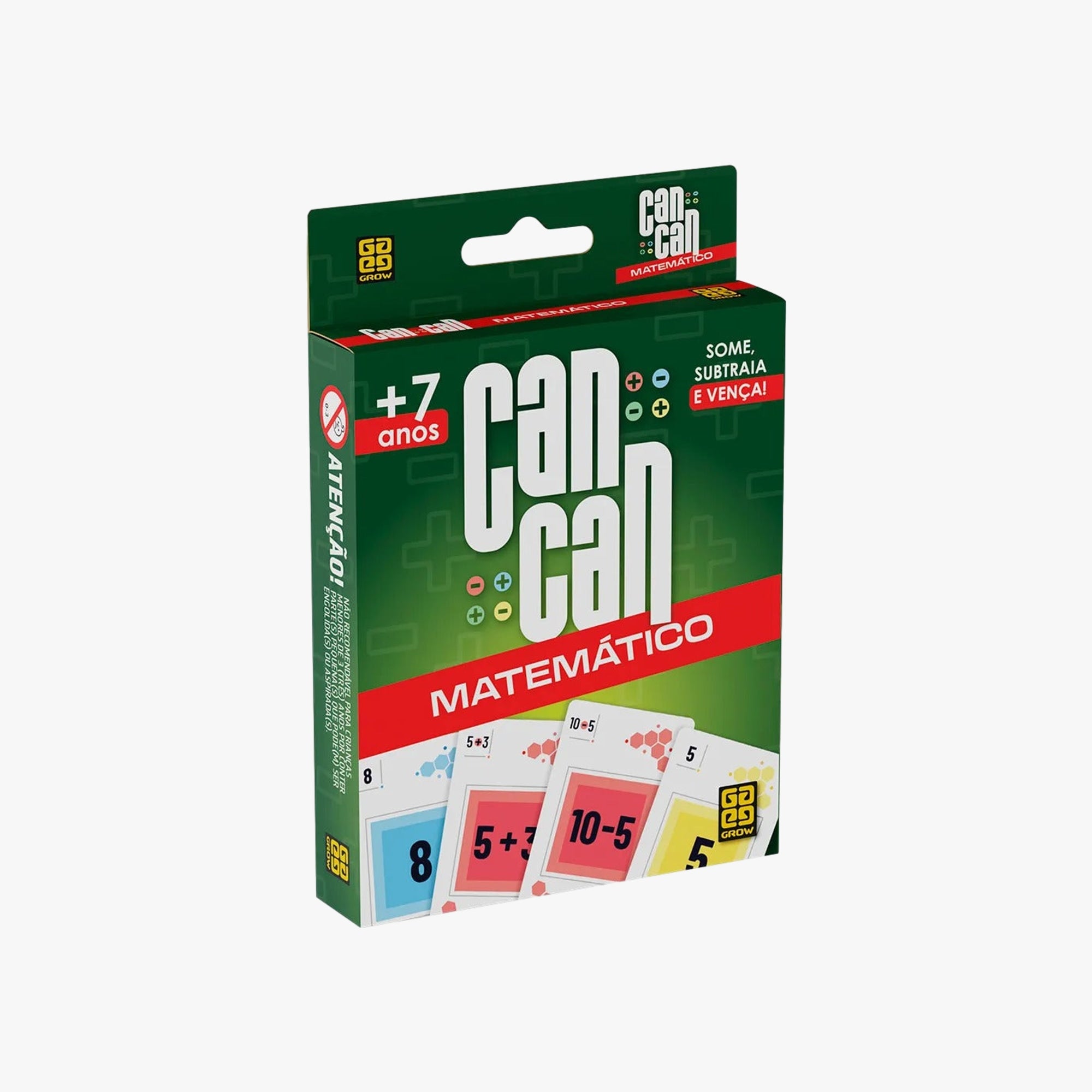 Jogo de Cartas Can Can Matemático