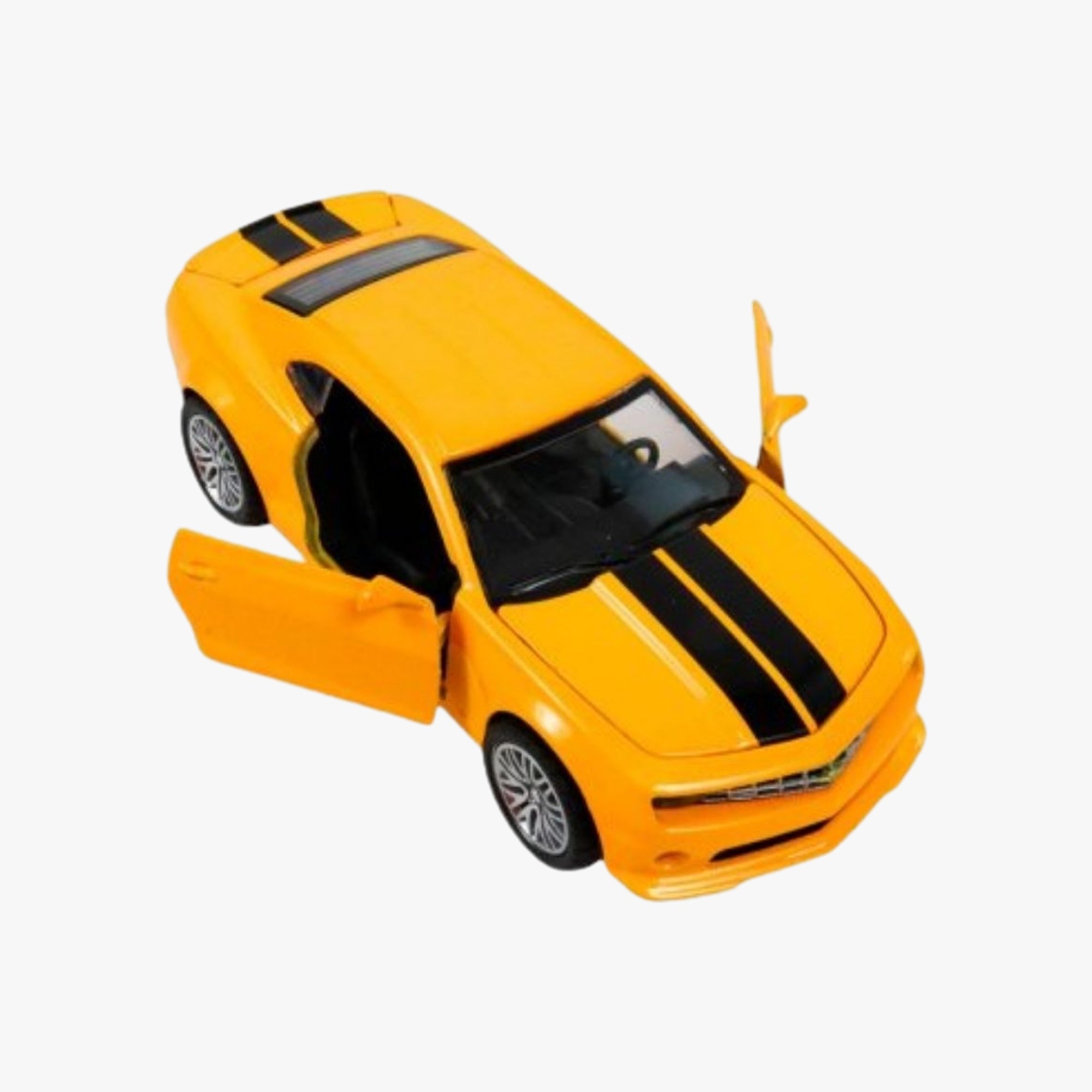 Carrinho de Fricção Metal Amarelo