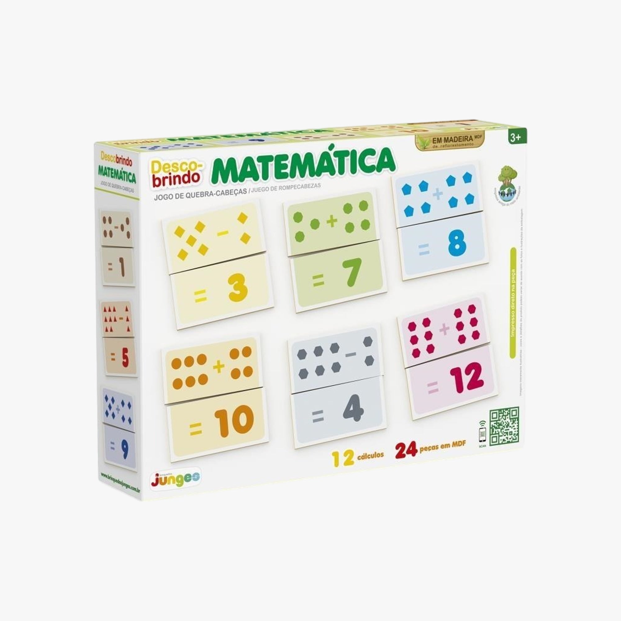 Brinquedo Educativo Descobrindo Matemática