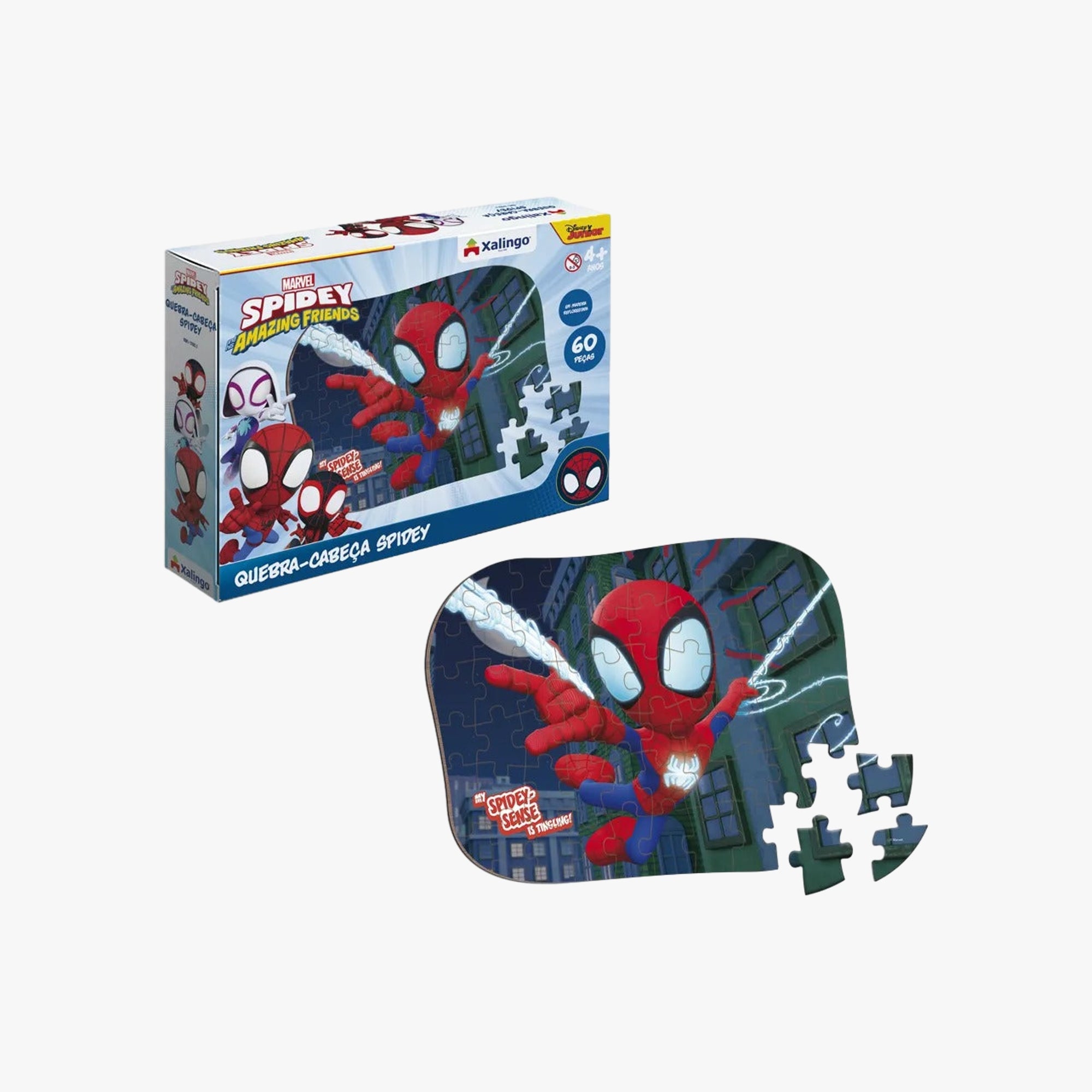 Quebra-Cabeça Spidey 60 peças