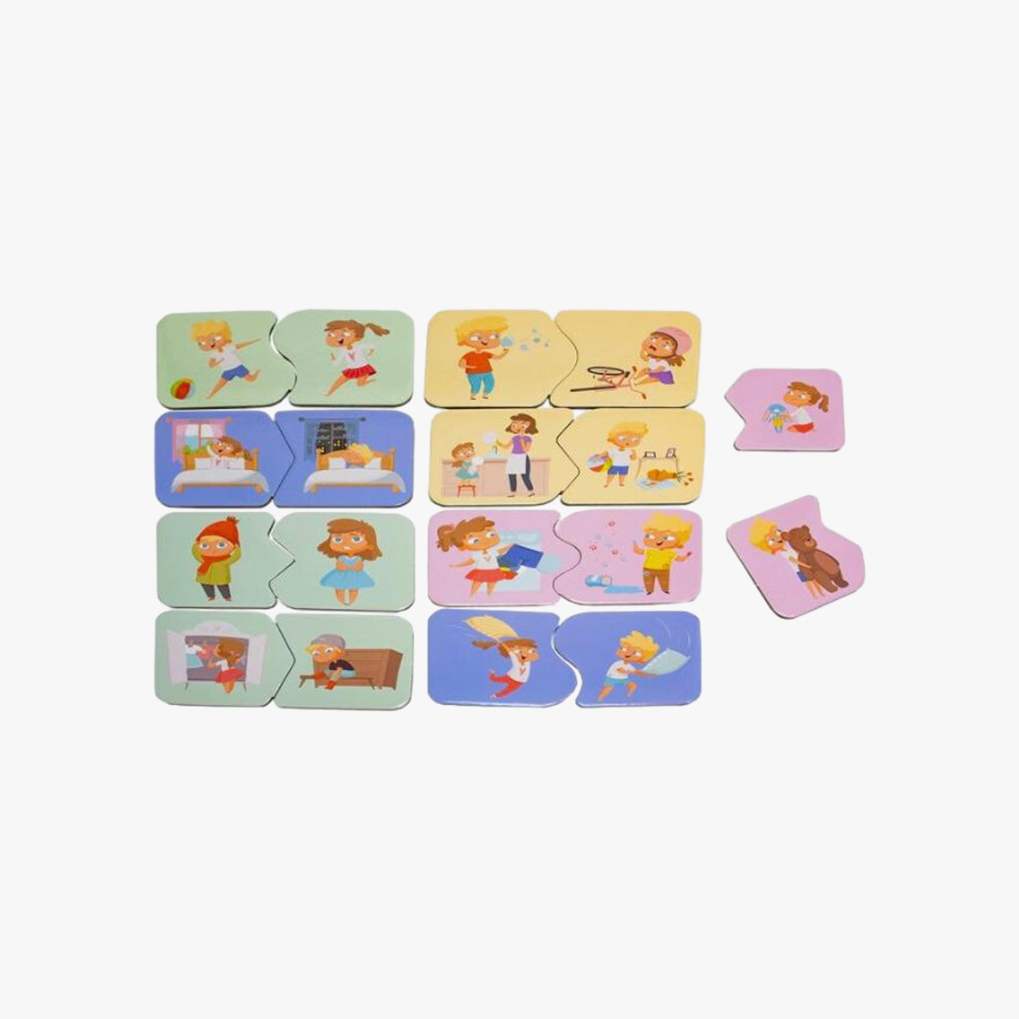 Kit Quebra-Cabeça e Livro Opostos