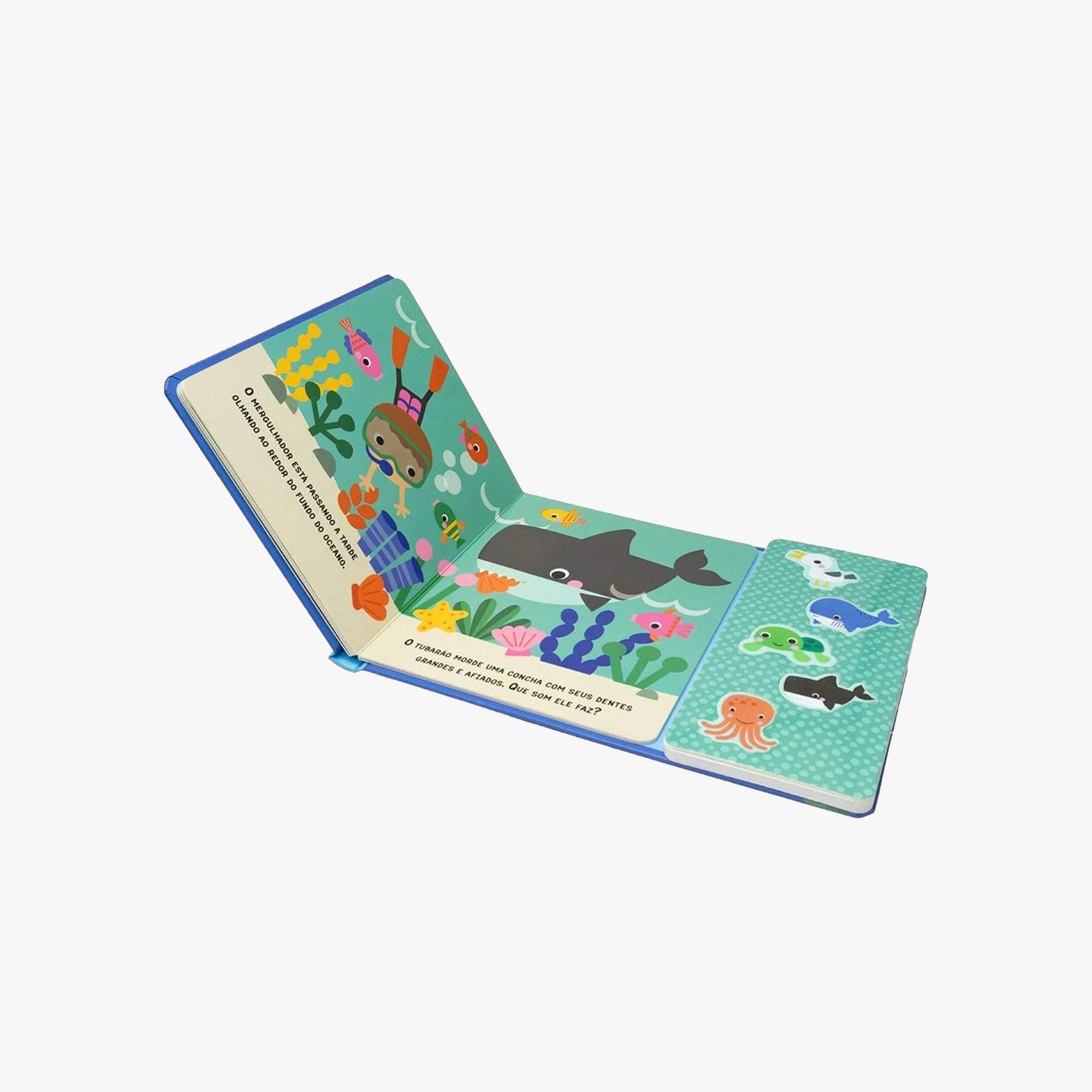 Livro Sonoro e Aventuras Oceano