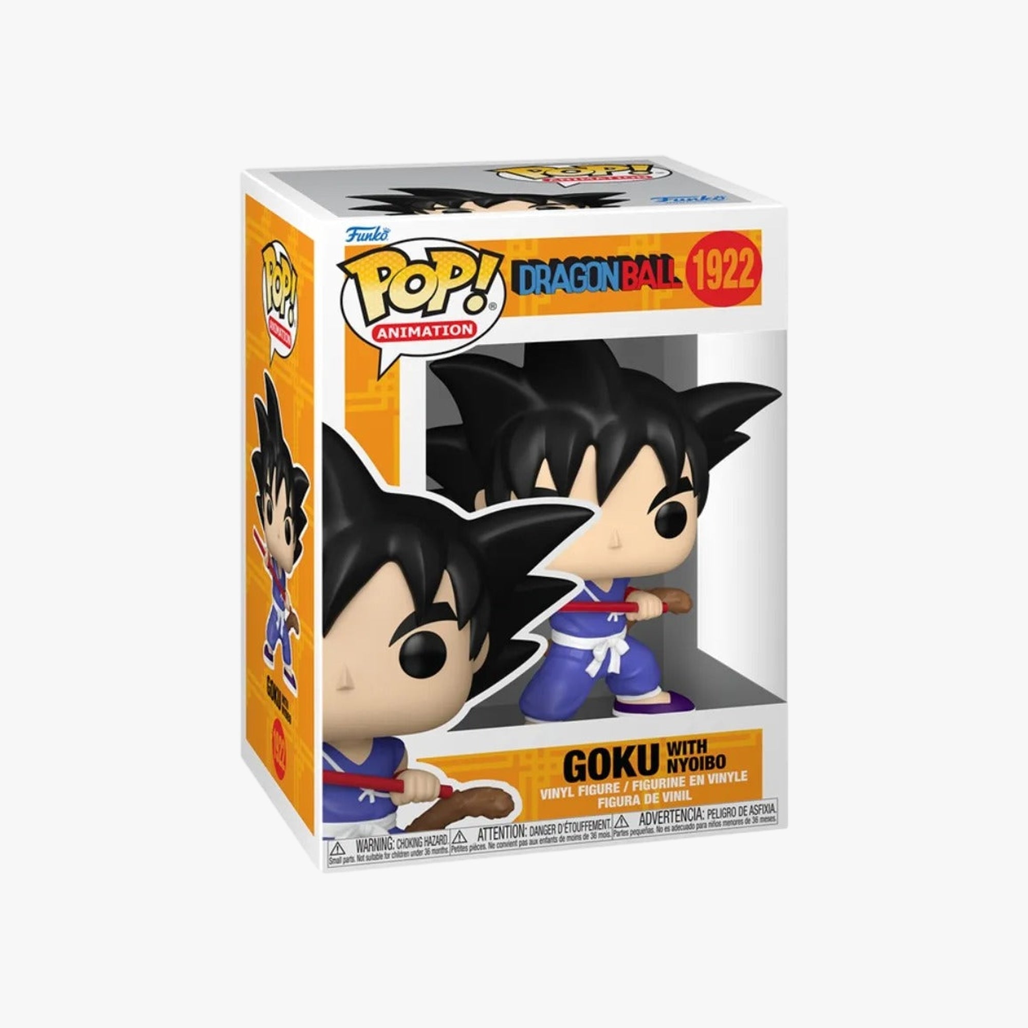 Boneco Funko Pop! Dragon Ball - Goku com Nyoibou