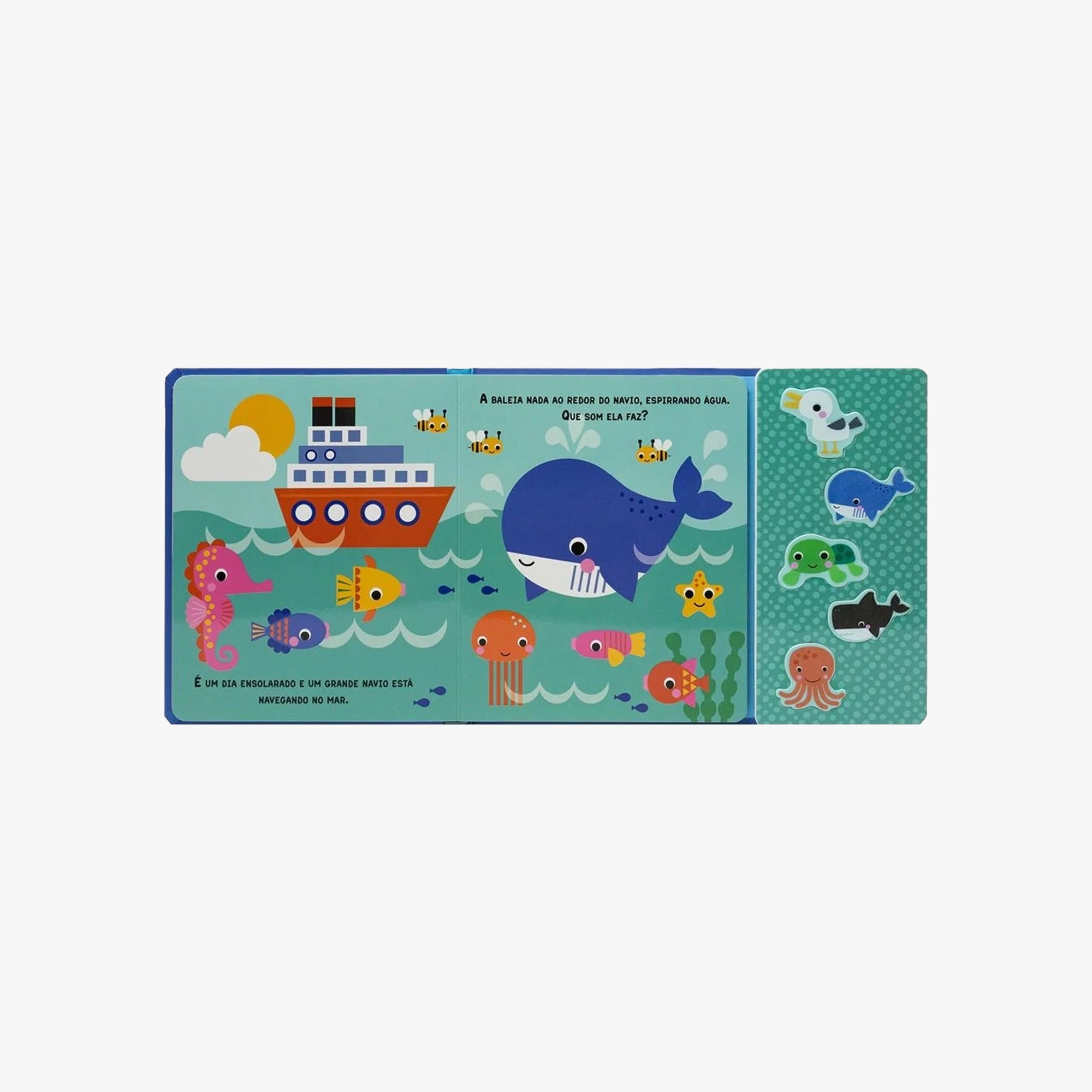 Livro Sonoro e Aventuras Oceano