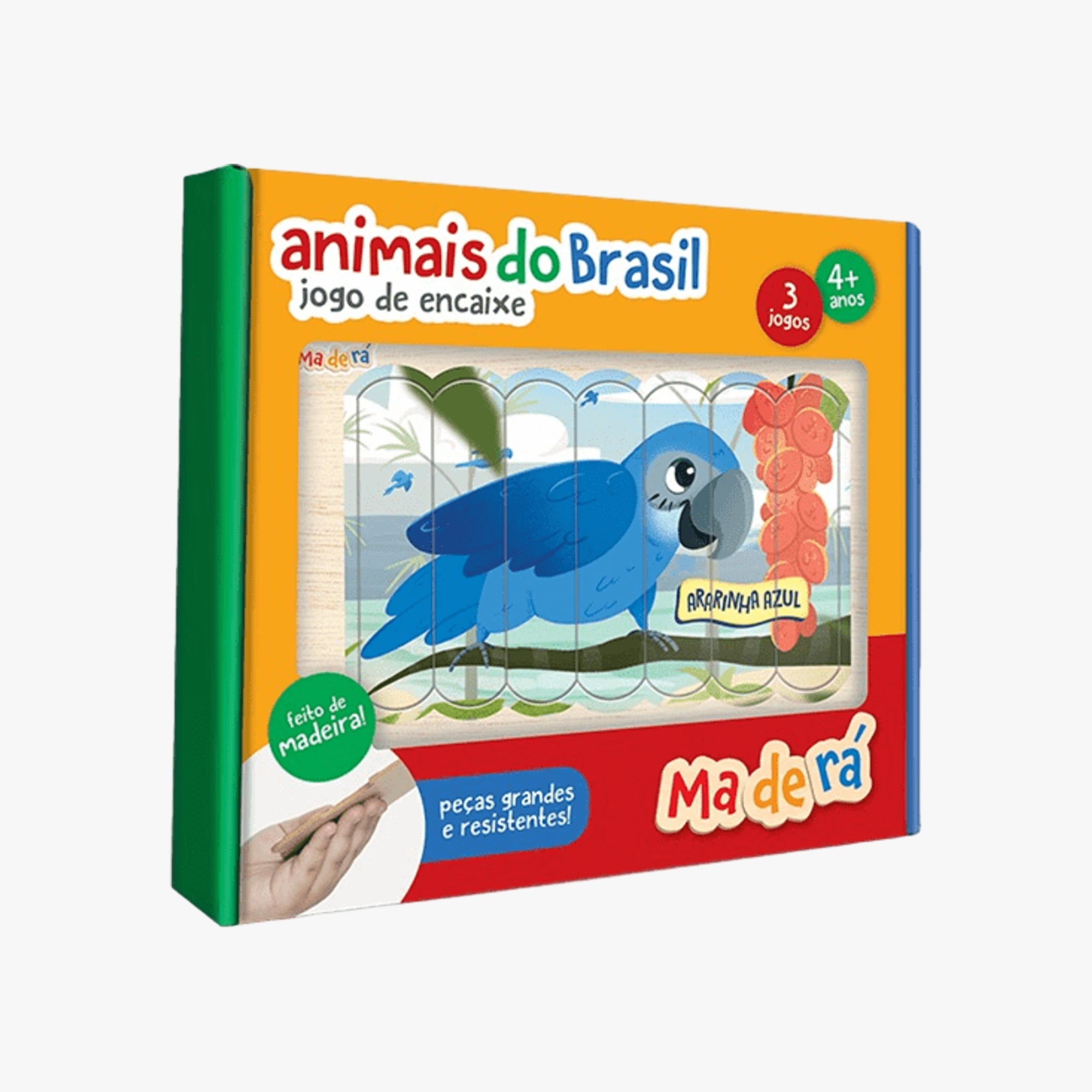 Quebra-Cabeça Educativo Animais do Brasil