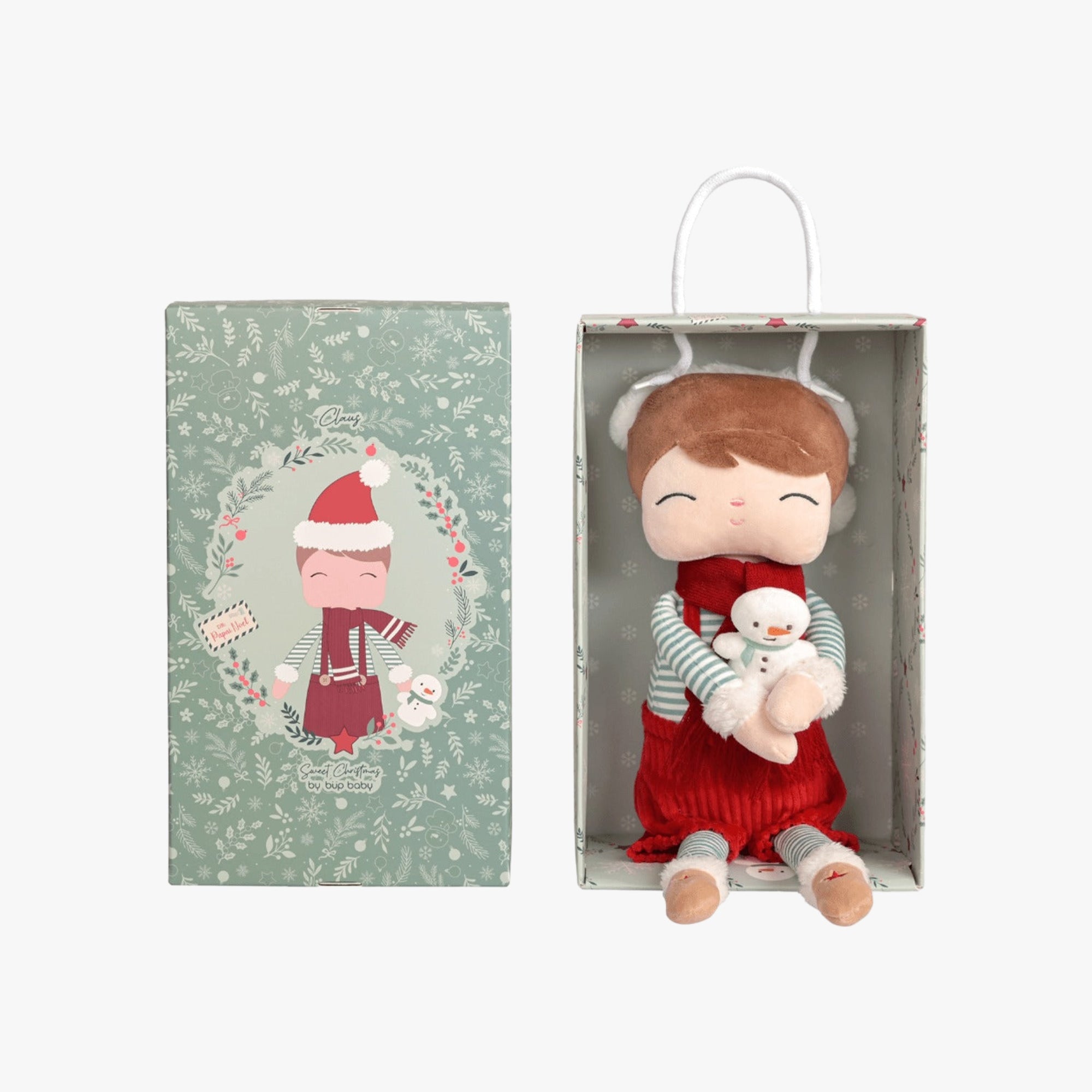 Boneco de Pano Infantil Claus - Edição Especial de Natal