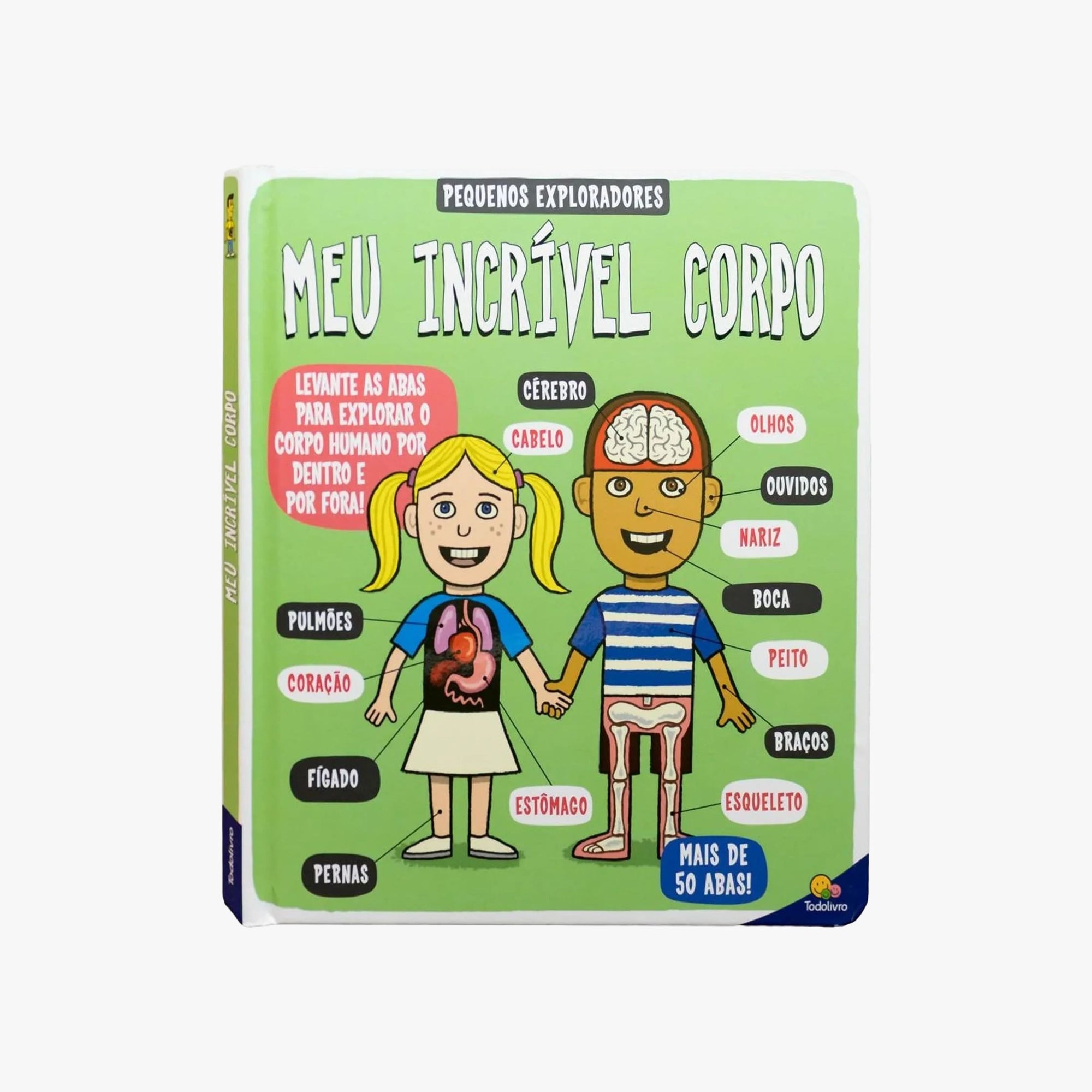 Livro Pequenos Exploradores: Meu Incrível Corpo