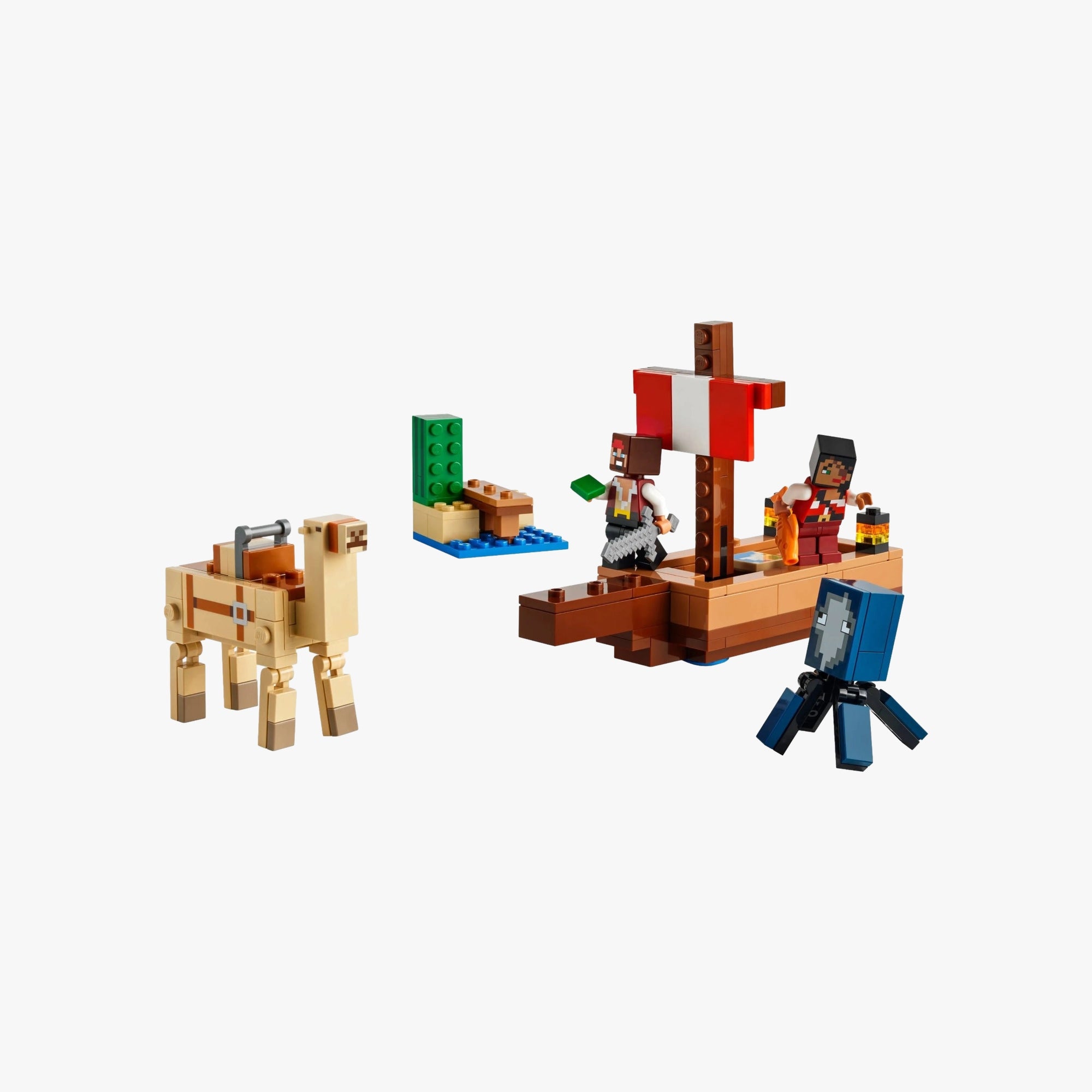 Lego Minecraft - A Viagem do Navio Pirata