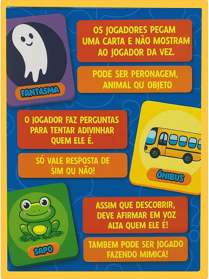 Jogo Quem Sou Eu + Mimica - 2 em 1