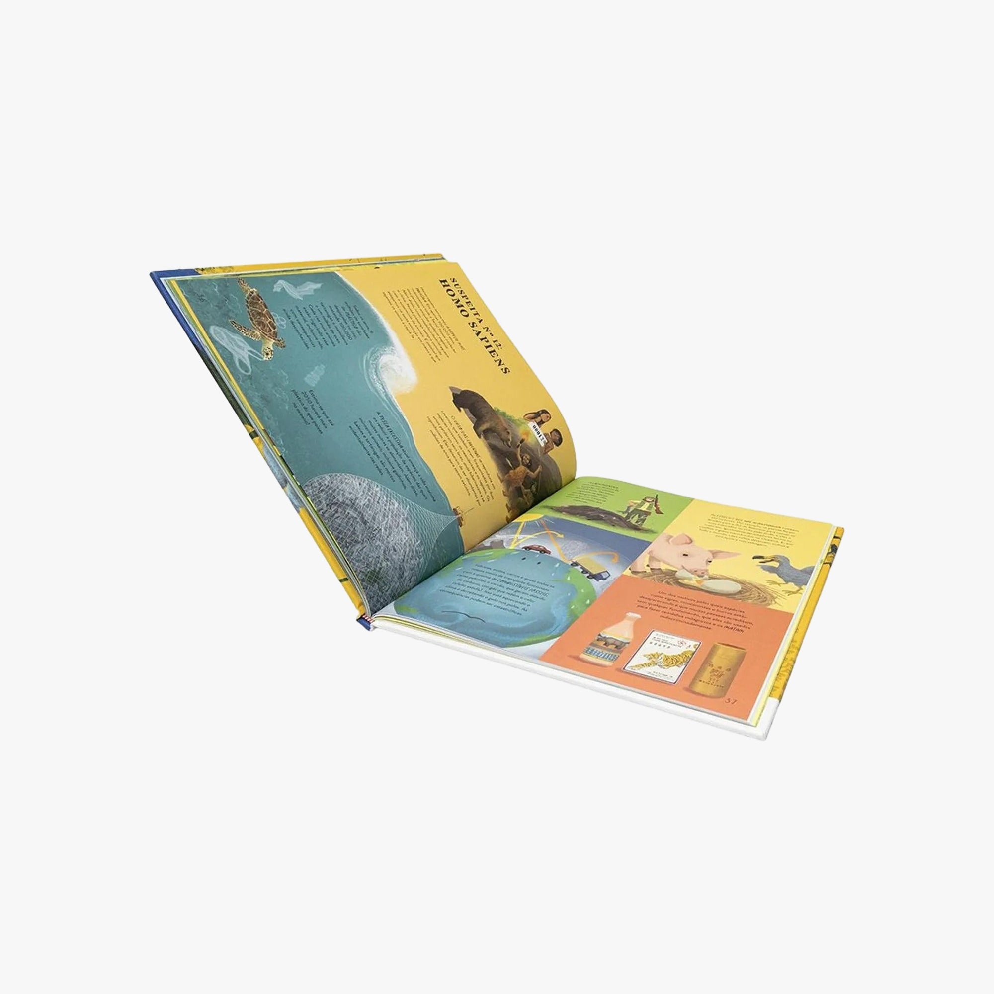 Livro O Misterioso Caso dos Animais Extintos