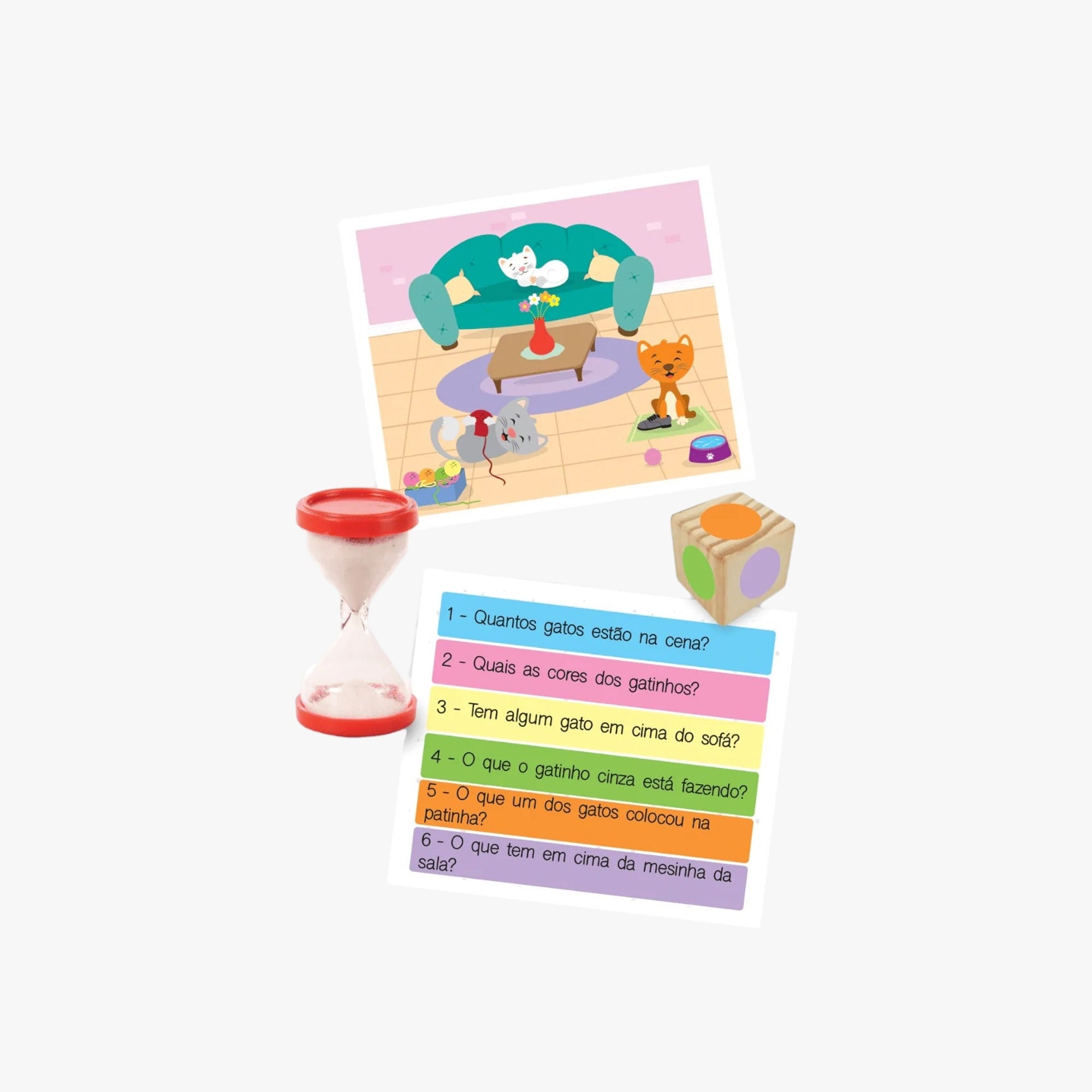 Jogo Infantil Educativo Gato de Sapato
