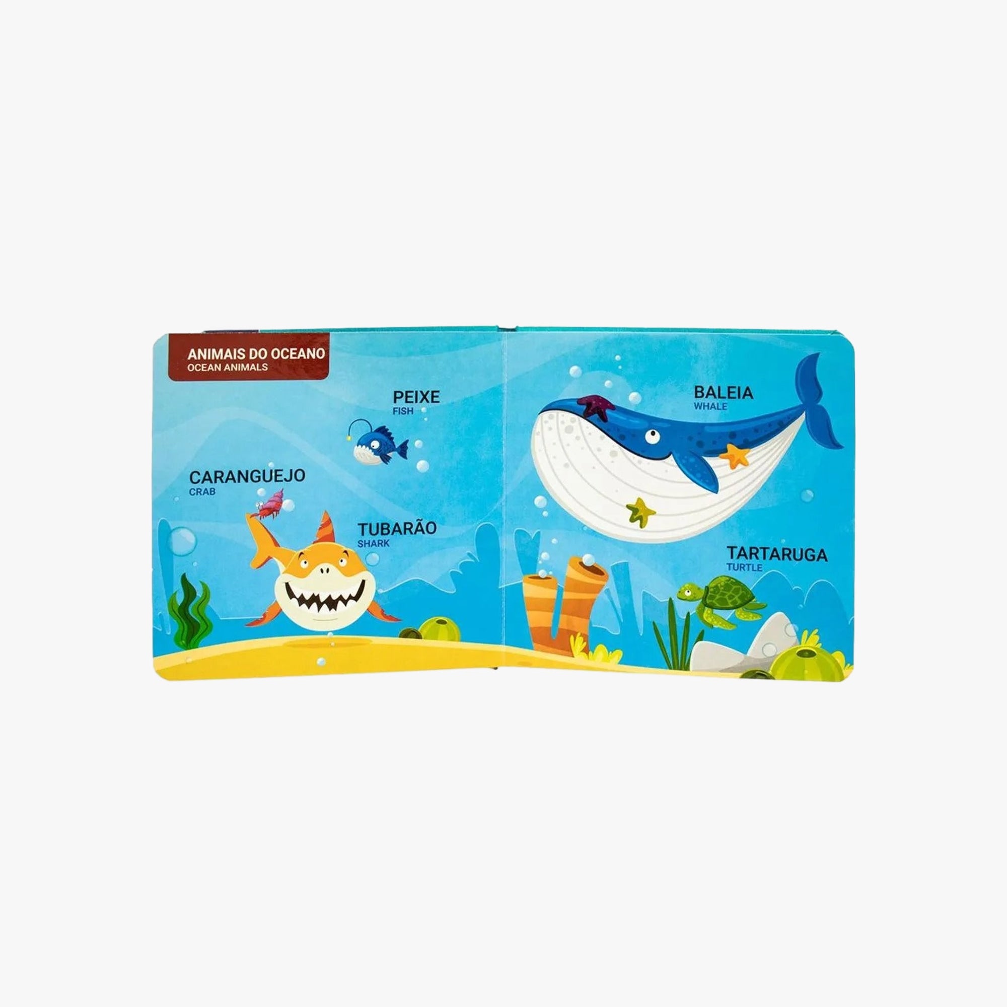Livro Bilíngue Aprendendo Sobre Animais