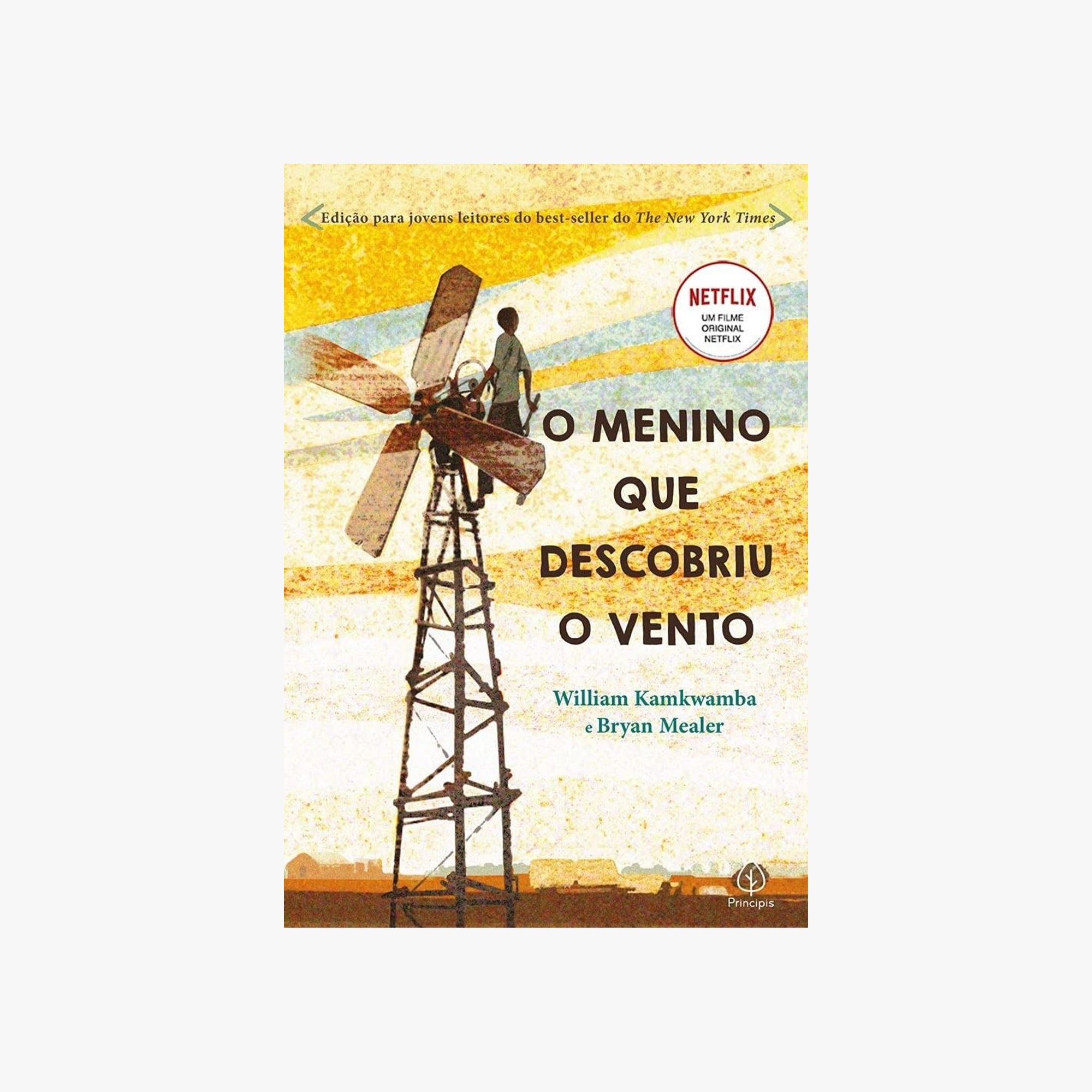 Livro O menino Que Descobriu o Vento