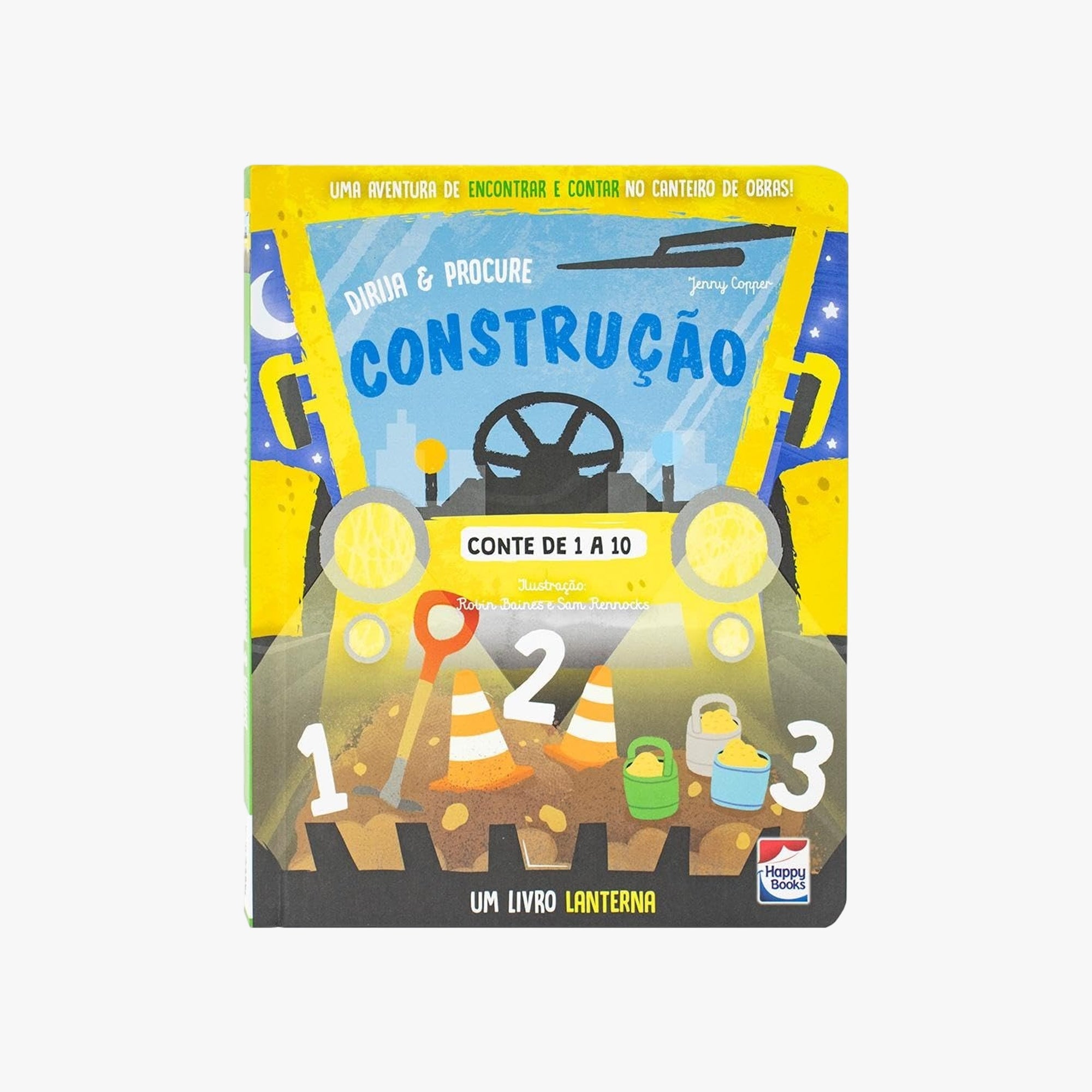 Livro Lanterna Construção Dirija e Procure