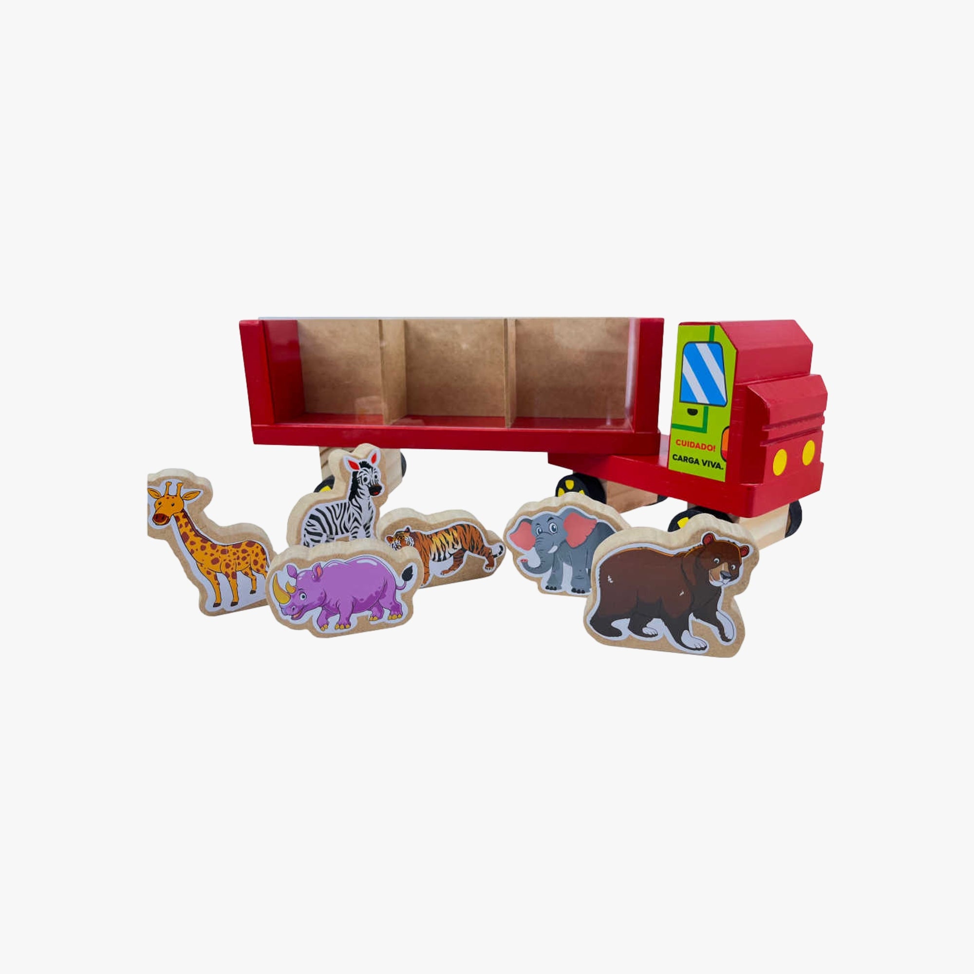 Brinquedo Caminhão Zoo Express