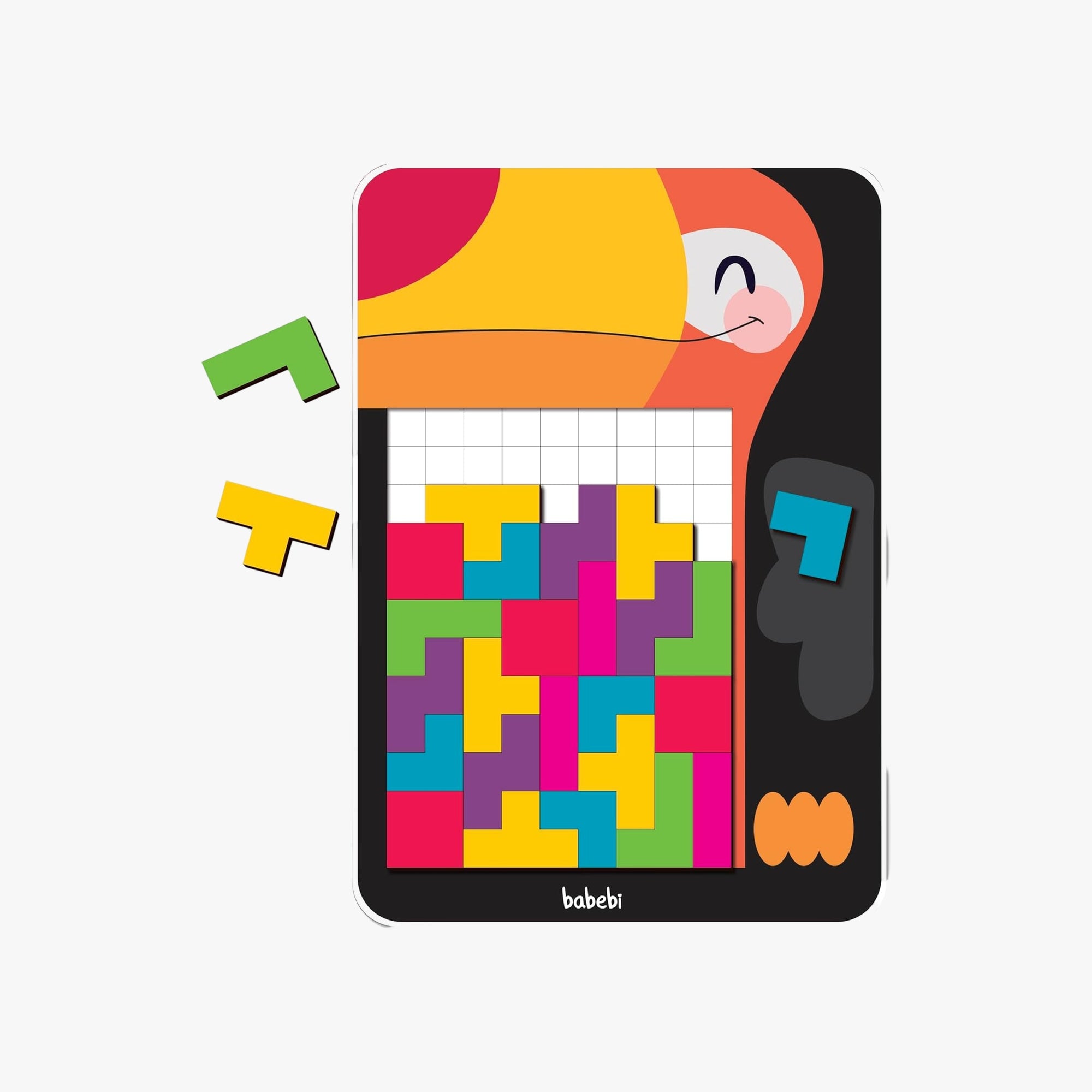 Brinquedo Educativo Tetris Tucano
