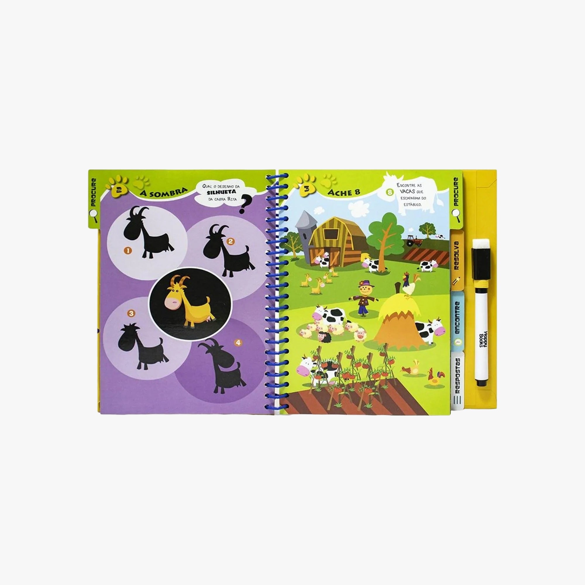 Livro de Atividade Viagem - Animais