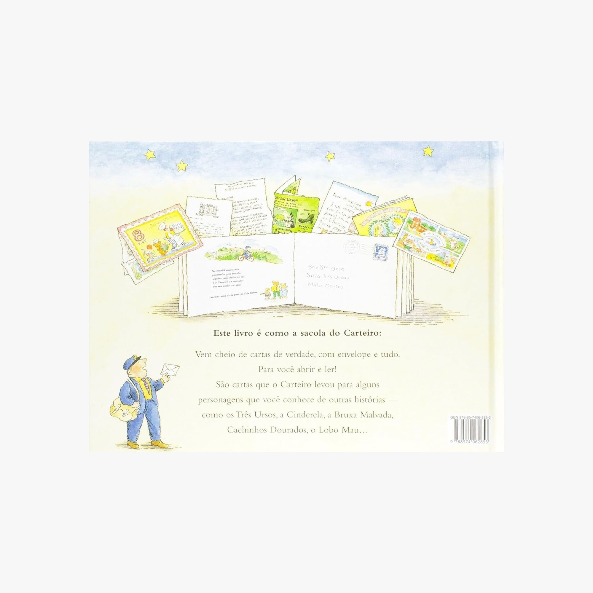 Livro Infantil O Carteiro Chegou