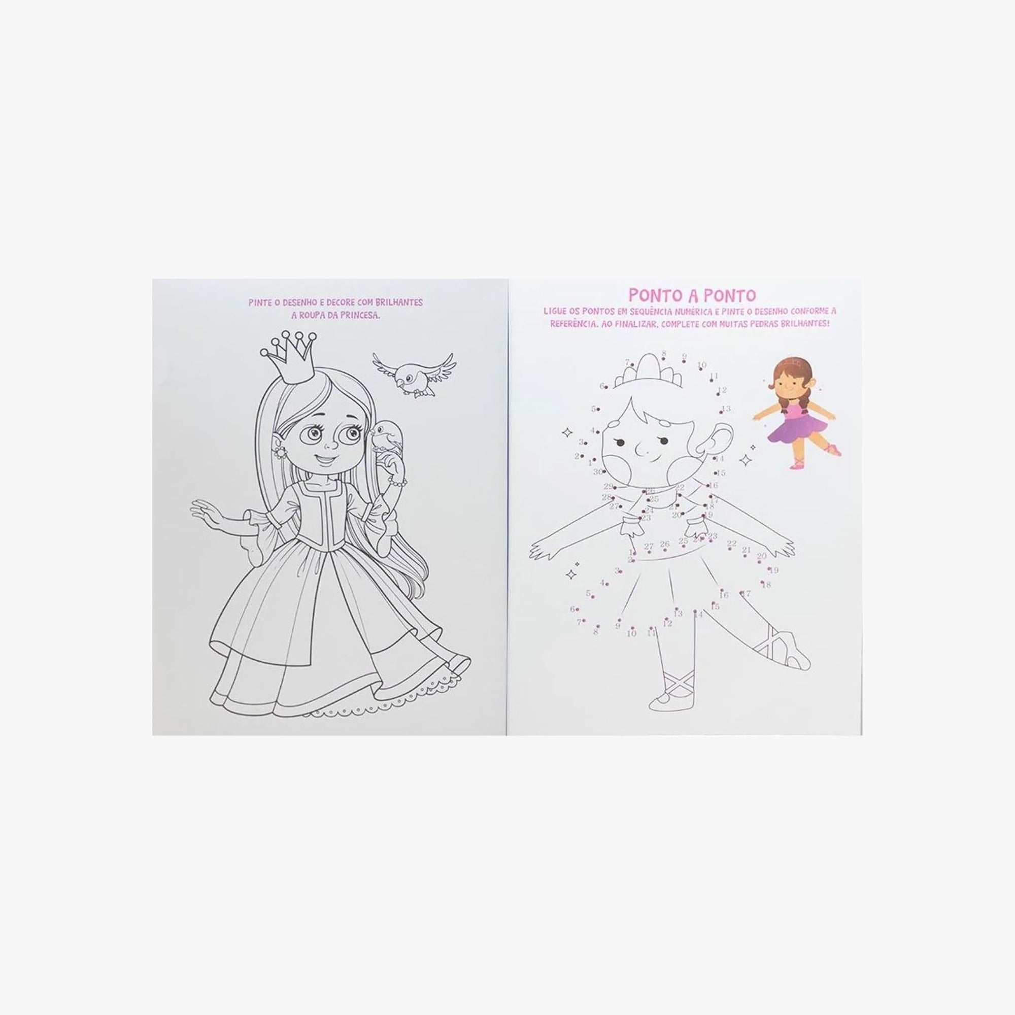 Meu Livro Brilhante! Princesa