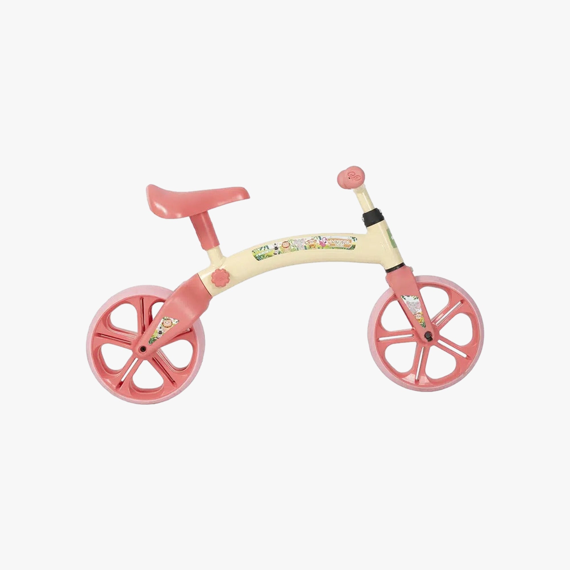 Bicicleta Balance Baby Safari Goiaba
