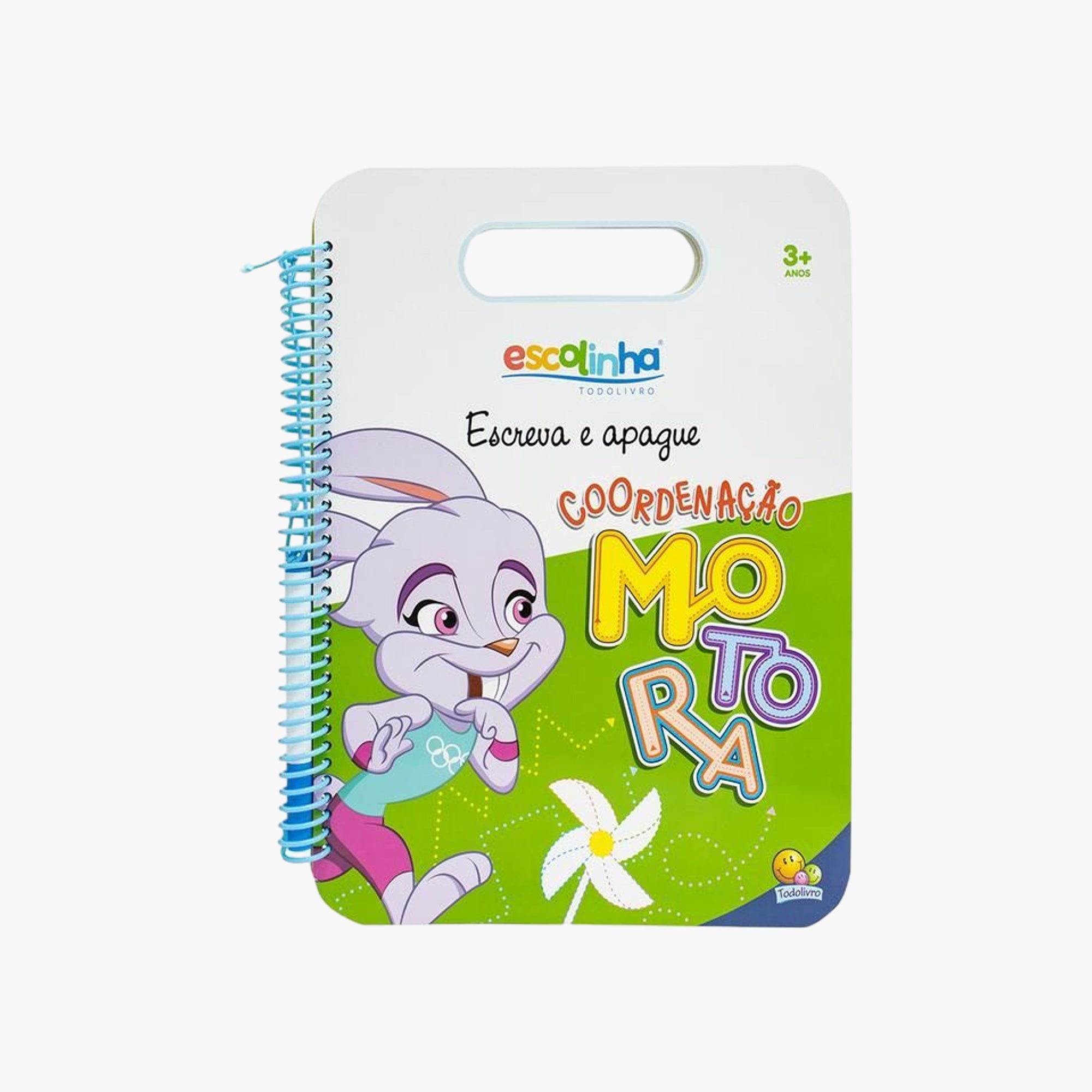 Livro de Apoio Escolar Escreva e Apague Coordenação Motora