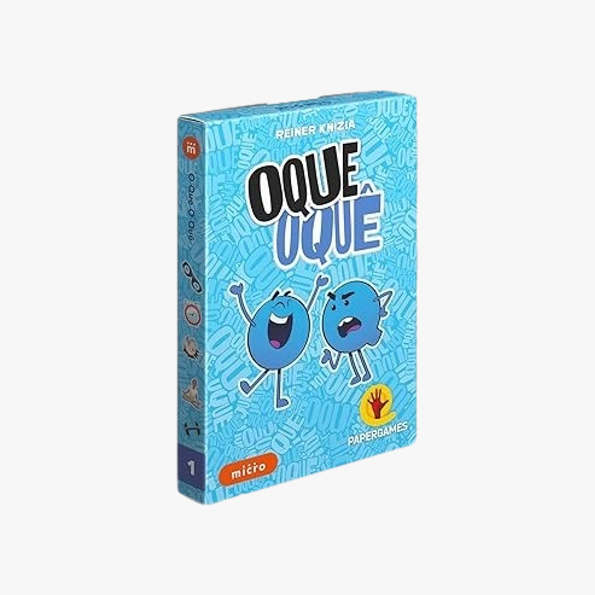 Jogo de Cartas O Que o Quê - Micro PaperGames