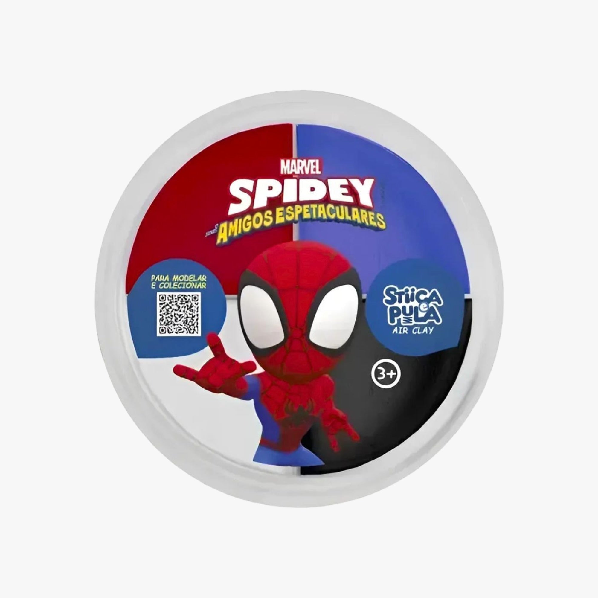 Massinha Infantil Stiica Pula Marvel Sortido