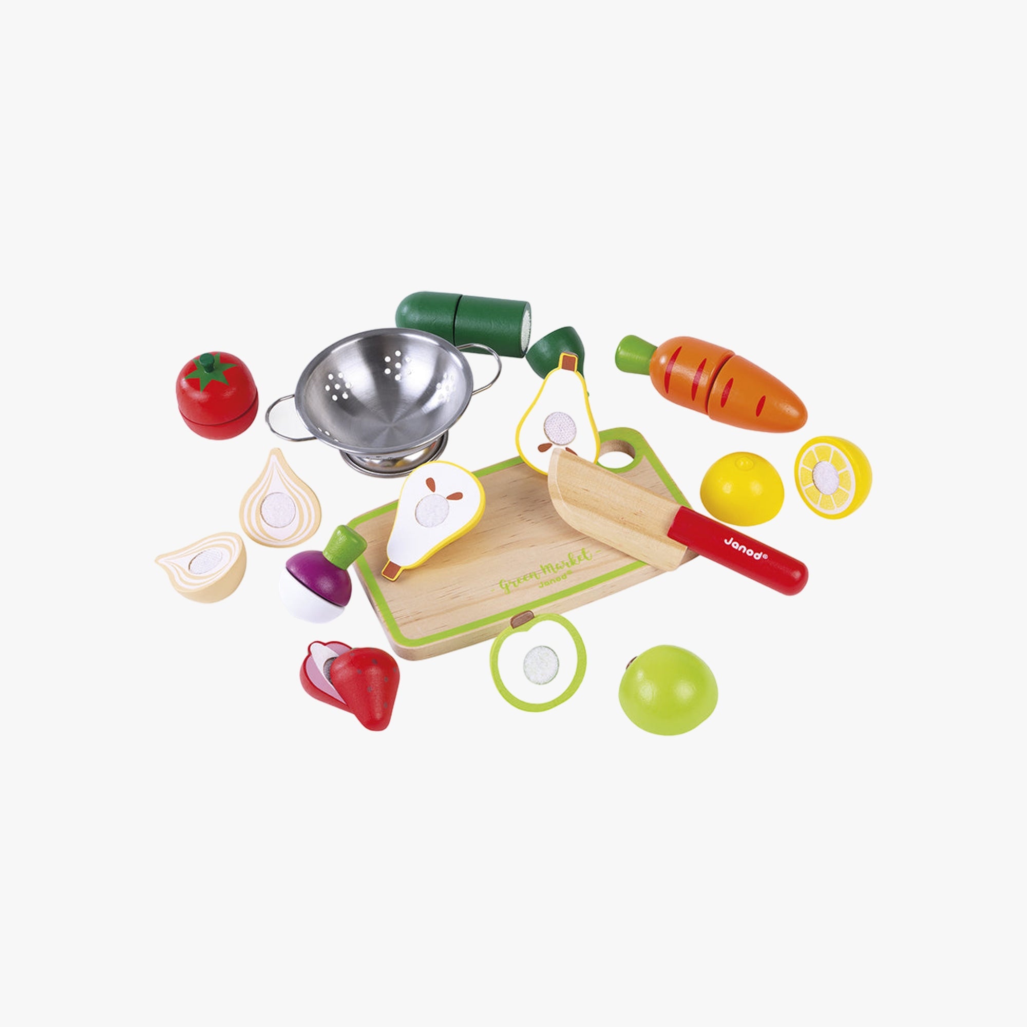Kit Hortifrúti e Acessórios Cozinha de Velcro