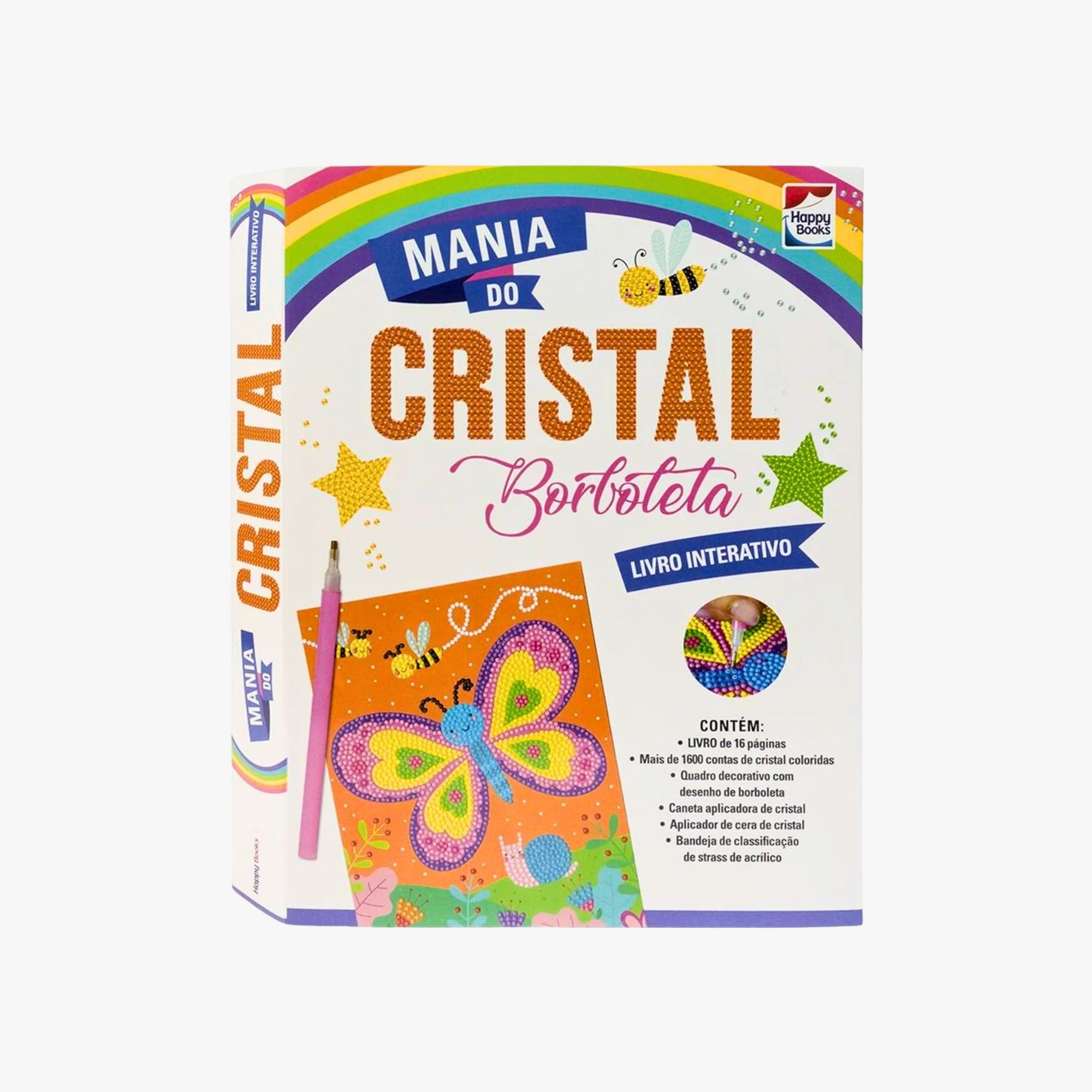 Livro Interativo: Mania do Cristal Borboleta