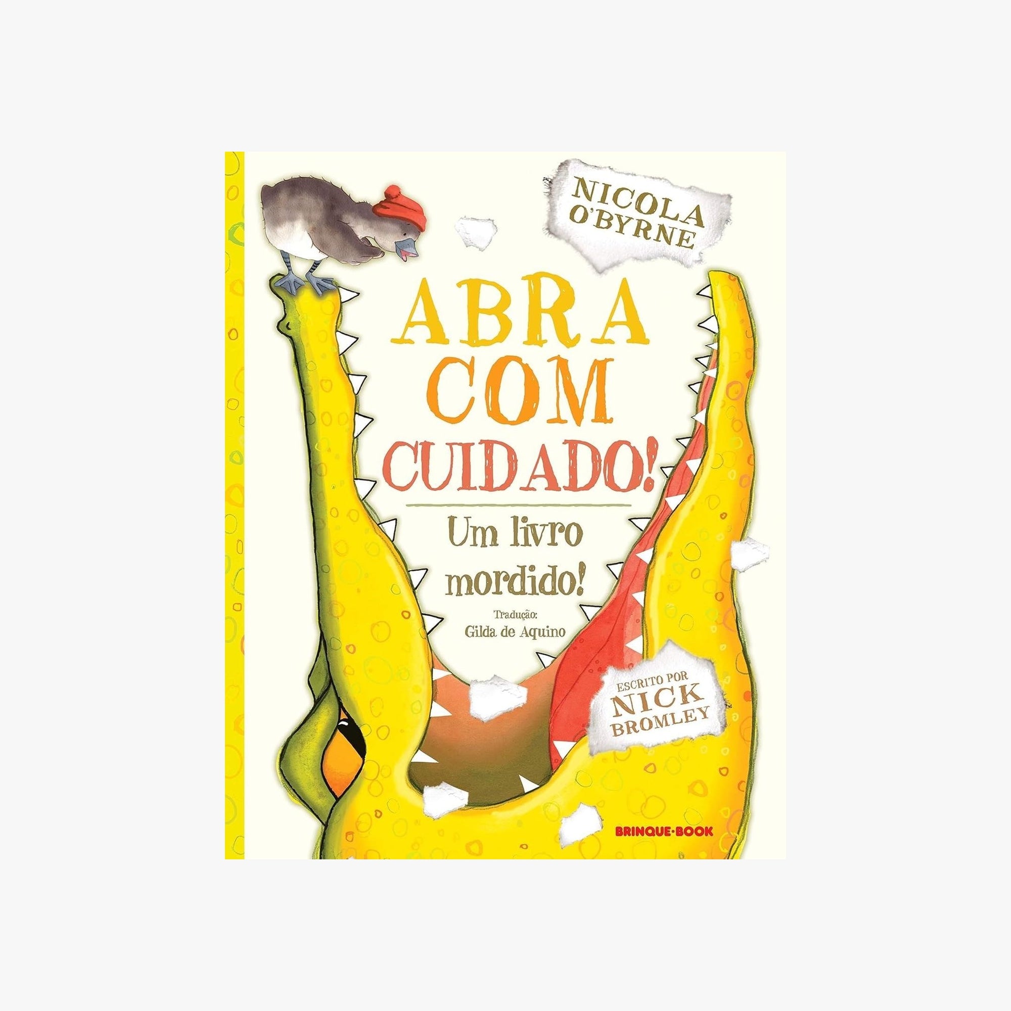 Livro Infantil - Abra Com Cuidado! Um Livro Mordido